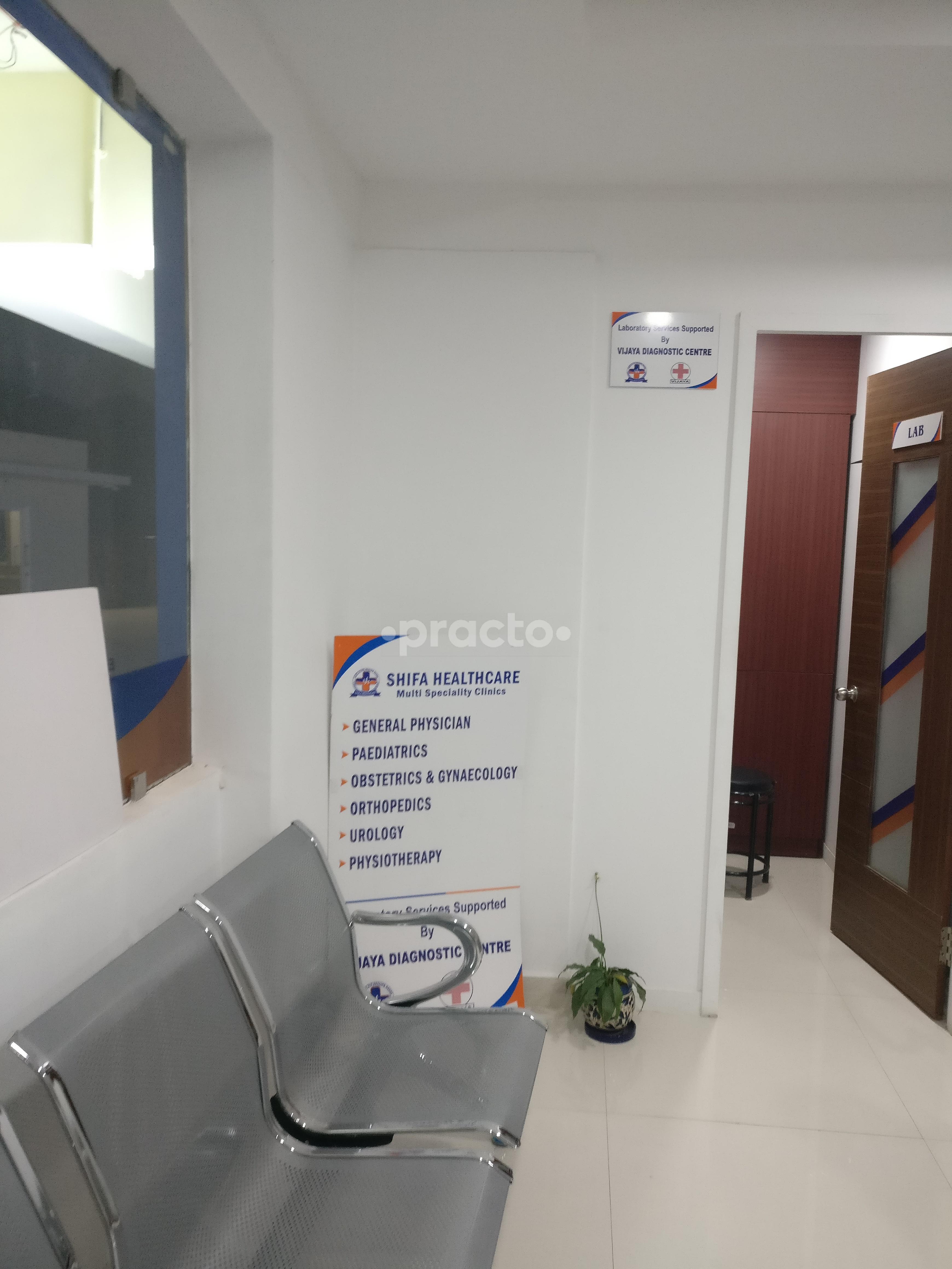 Waiting Area at Shifa Healthcare  KPHB Hyderabad