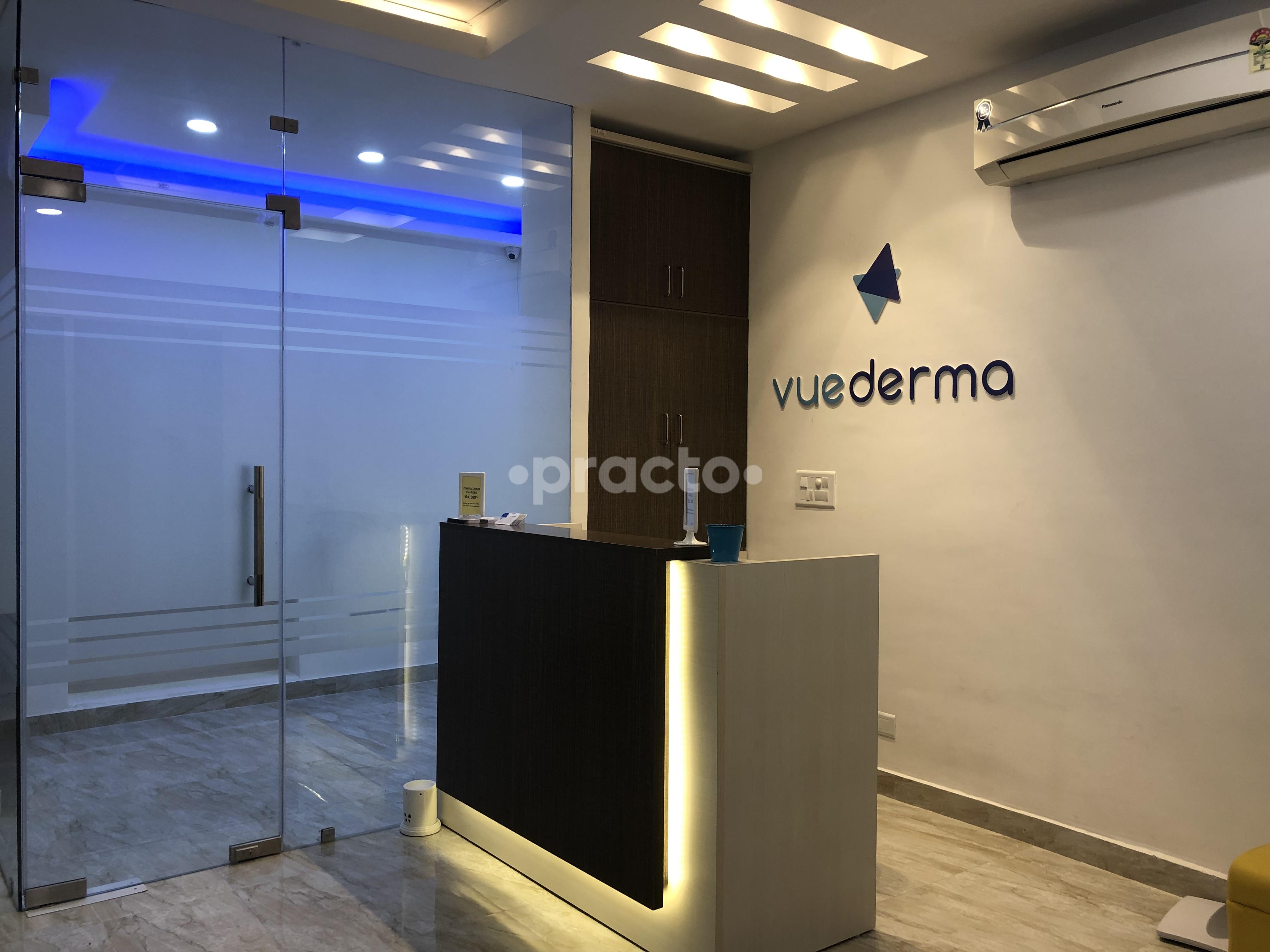 Reception at VueDerma Skin Clinic Sector 20 Panchkula