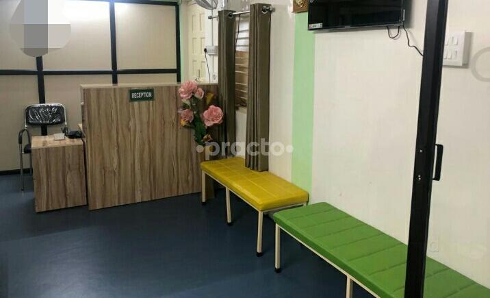 Reception Area at Infinity Clinics Omkar Nagar Nagpur