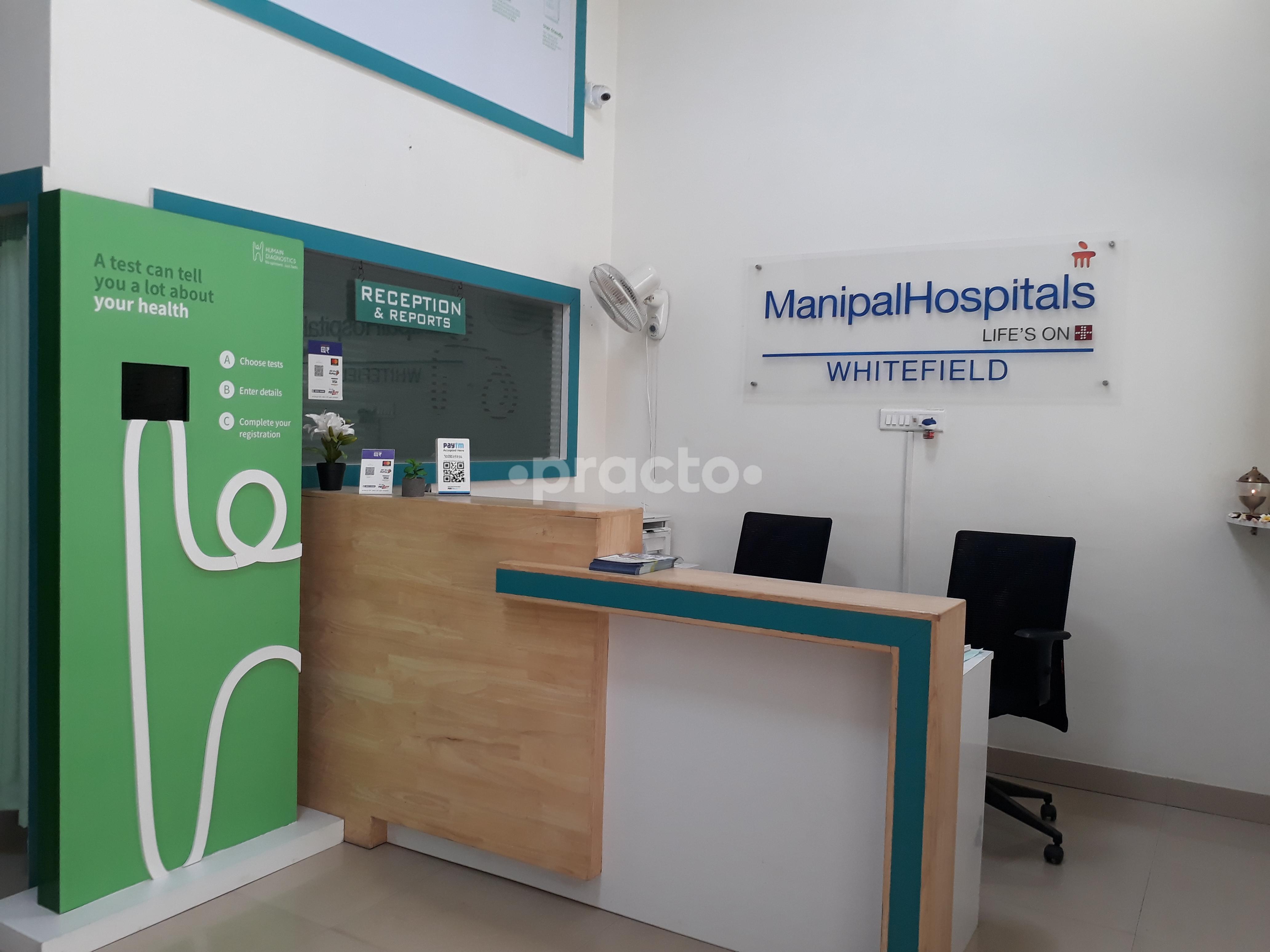 Reception at Prachi Healthcare Mahadevapura Bangalore