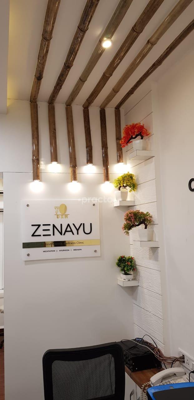 Reception at Zenayu Clinic Aundh Pune