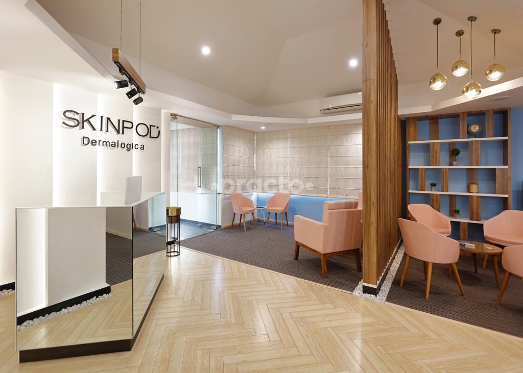 Reception Area at Skinpod Dermalogica Sadar Nagpur