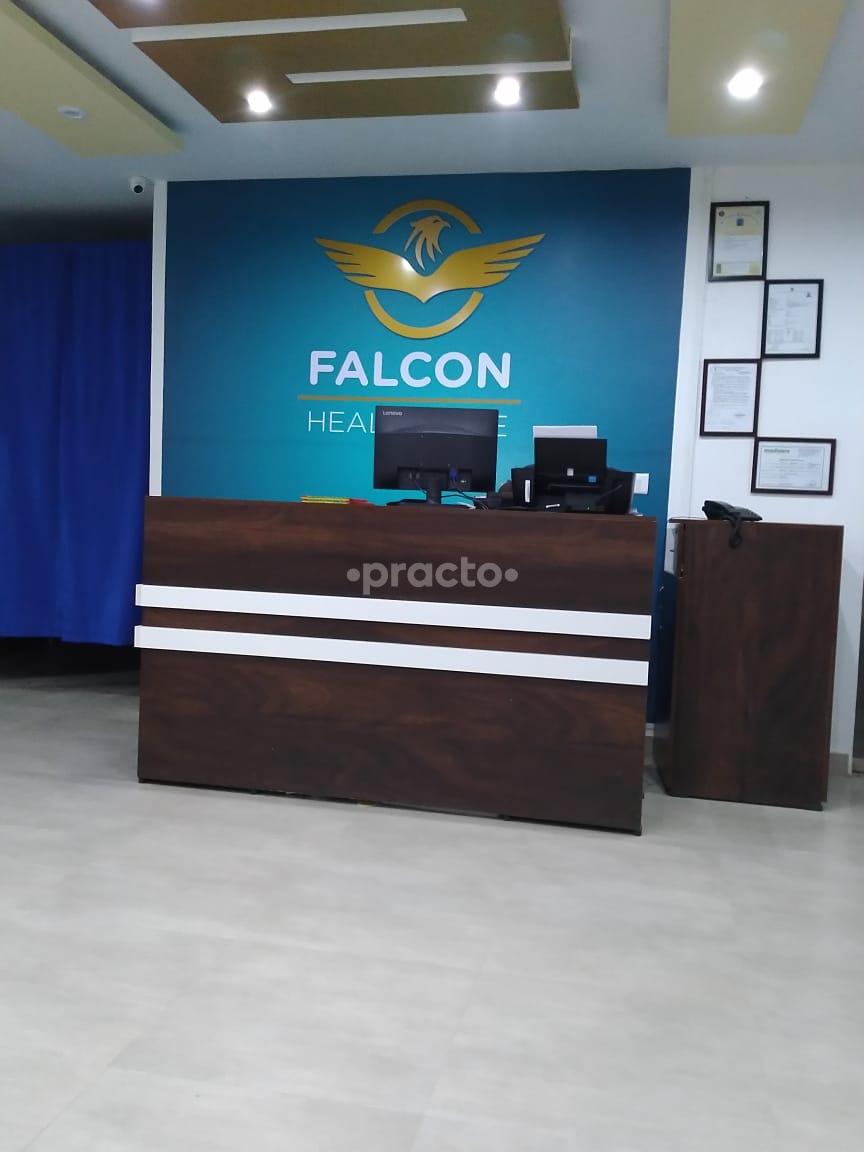 Reception at Falcon Health Care Kothanur Bangalore