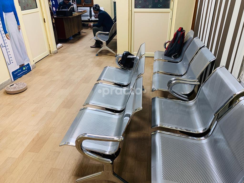 Reception Area at Lucknow Multispeciality Polyclinic Gomtinagar Lucknow