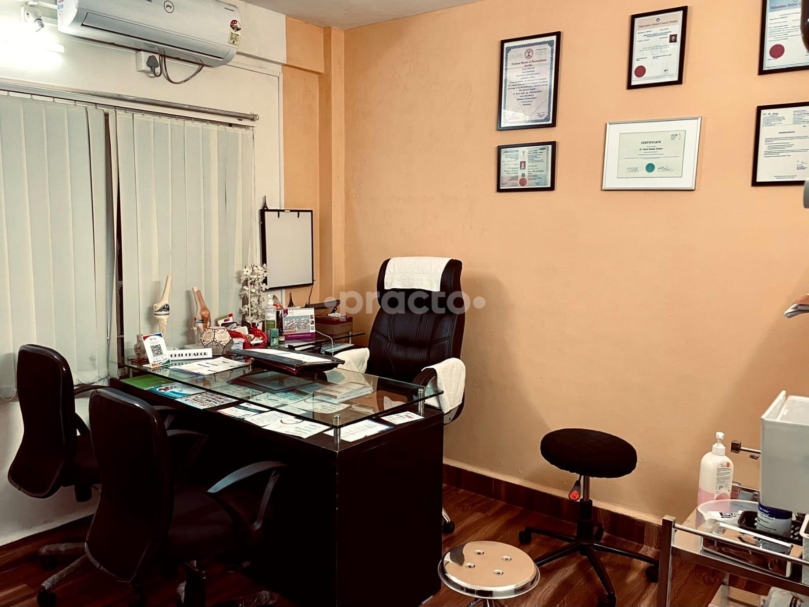 Consultation Room at Dr. Rohit Chakor's The Bone And Joint Clinic Hadapsar Pune