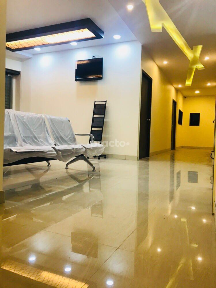 Waiting Area at Derma Hub Clinic Nampally Hyderabad