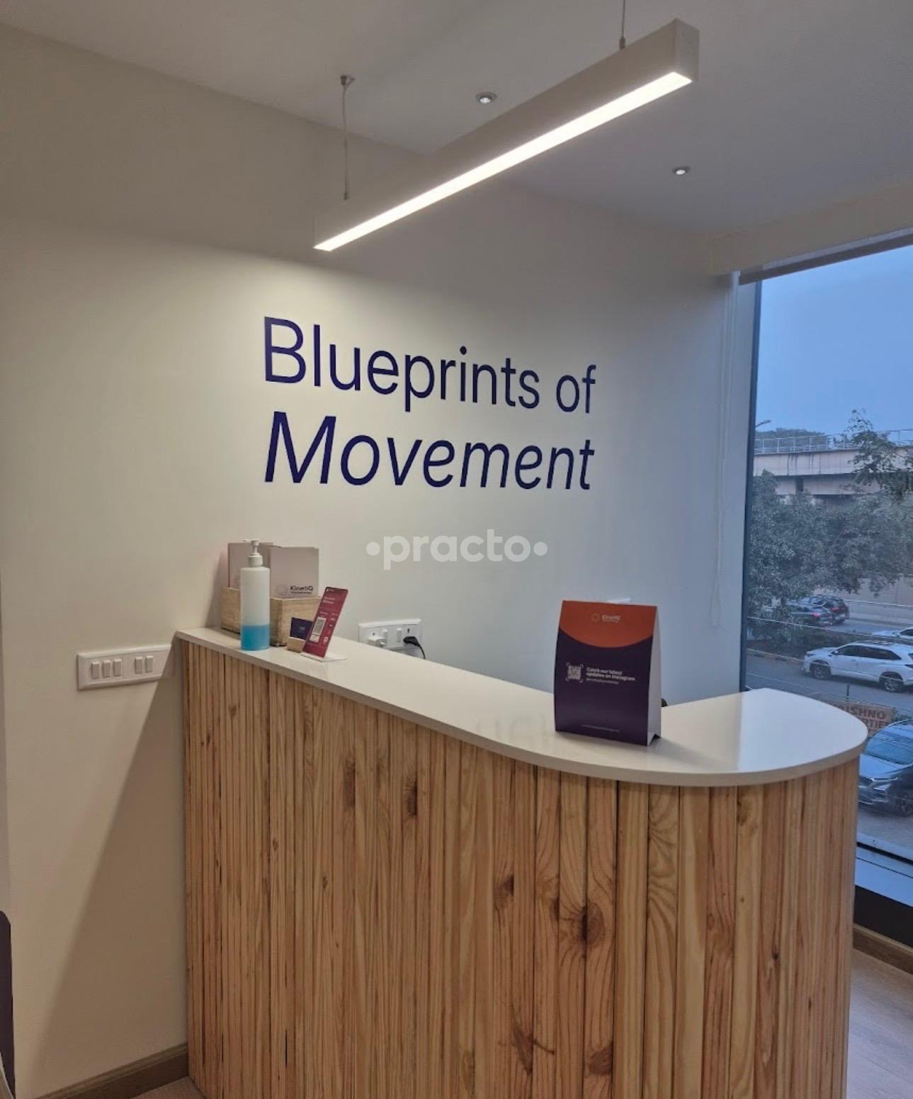 Reception Area at KINETIQ PHYSIOTHERAPY Sushant Lok II Gurgaon