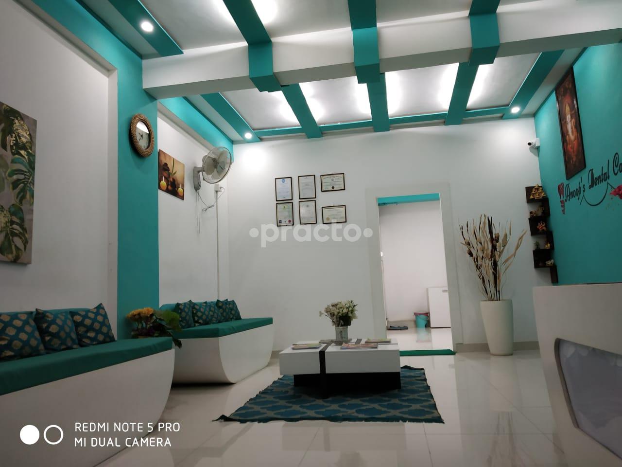 Waiting Area at Anoop's Dental Care And Implant Centre Bagalur Bangalore