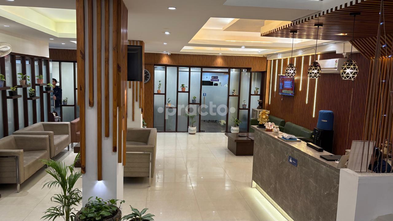 Reception Area at V-Medica Clinics DLF Phase IV Gurgaon
