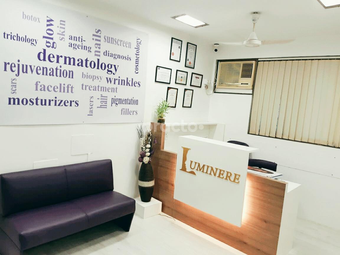 Reception at Luminere Clinic Borivali West Mumbai
