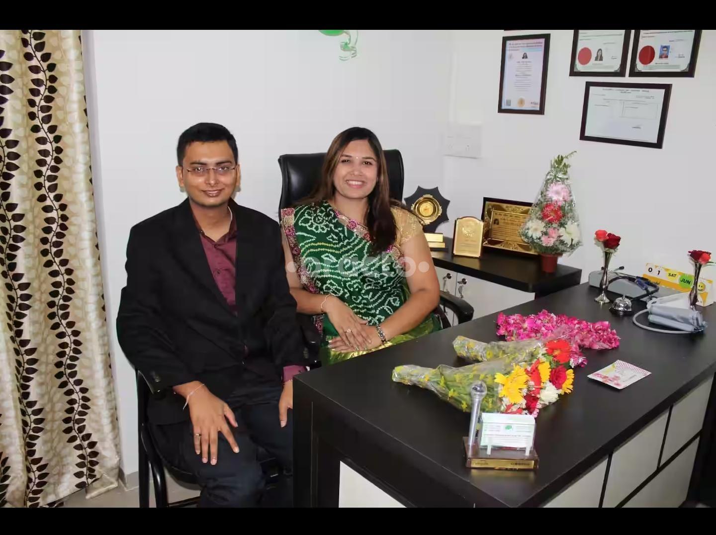 Consultation Room at Vidvish Neuropsychiatry Clinic Gota Ahmedabad
