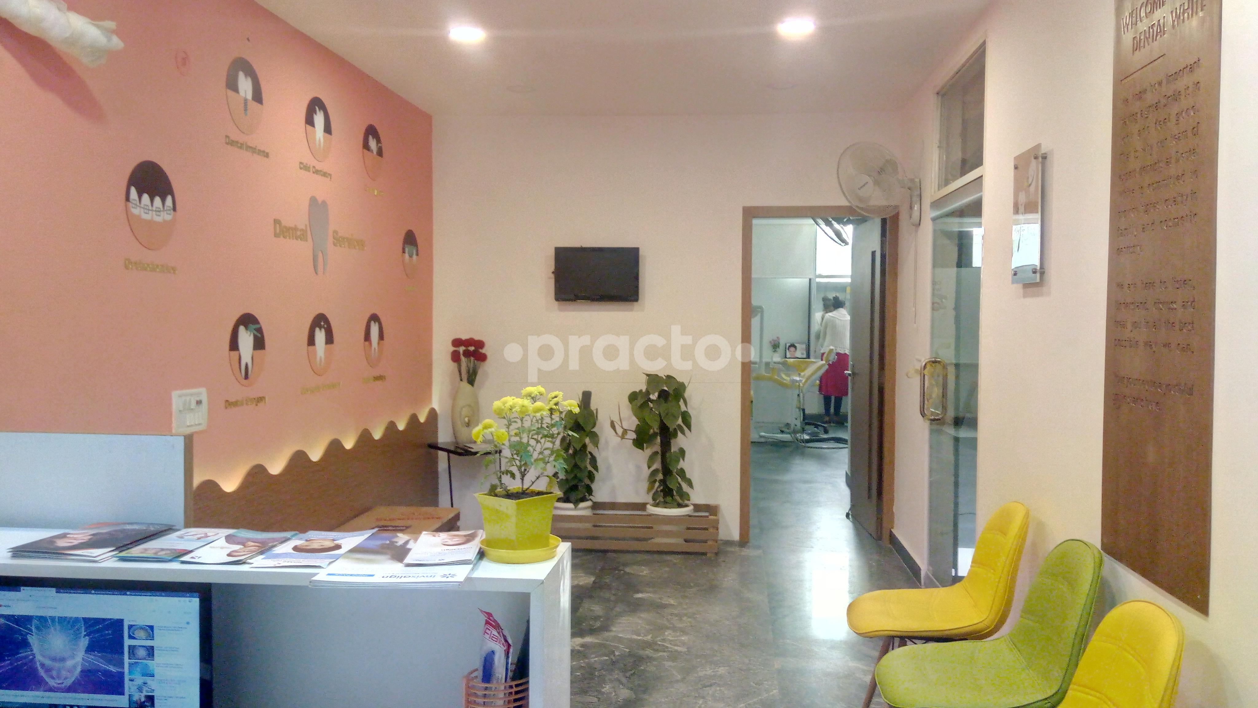Reception at Dental White Sector 13 Gurgaon