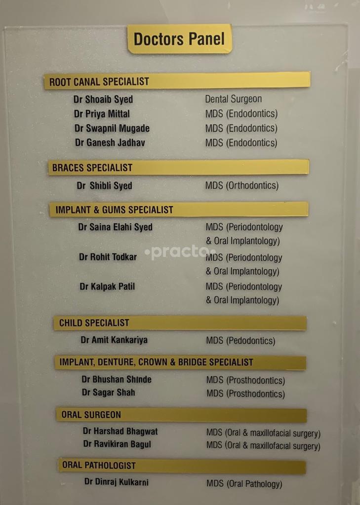 Entrance at FDOC Multispeciality Dental Chains Camp Pune