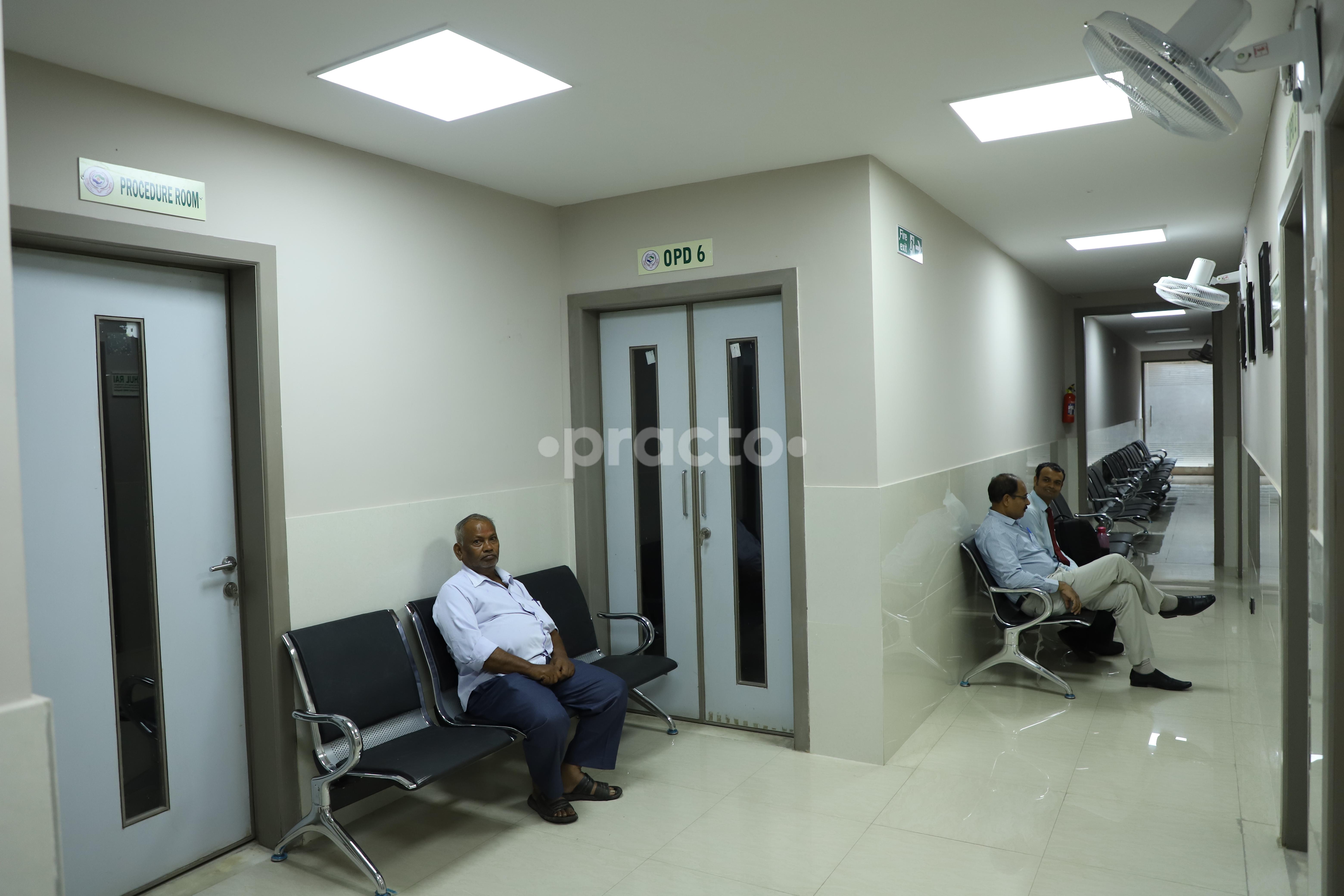Waiting Area at Evaa Superspeciality Hospital Raja Park Colony Jaipur