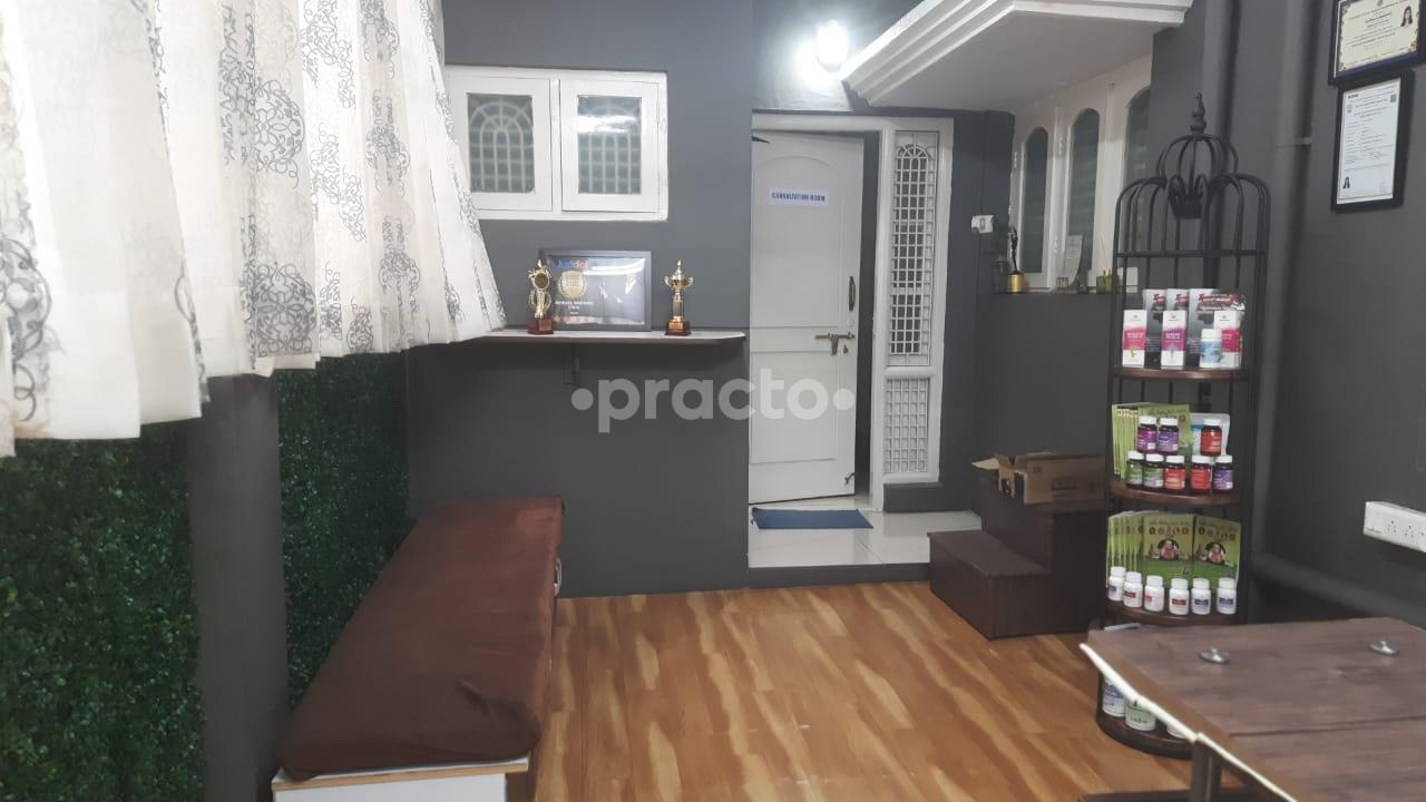 Waiting Area at Ambara Wellness Clinic Bogadi Mysore