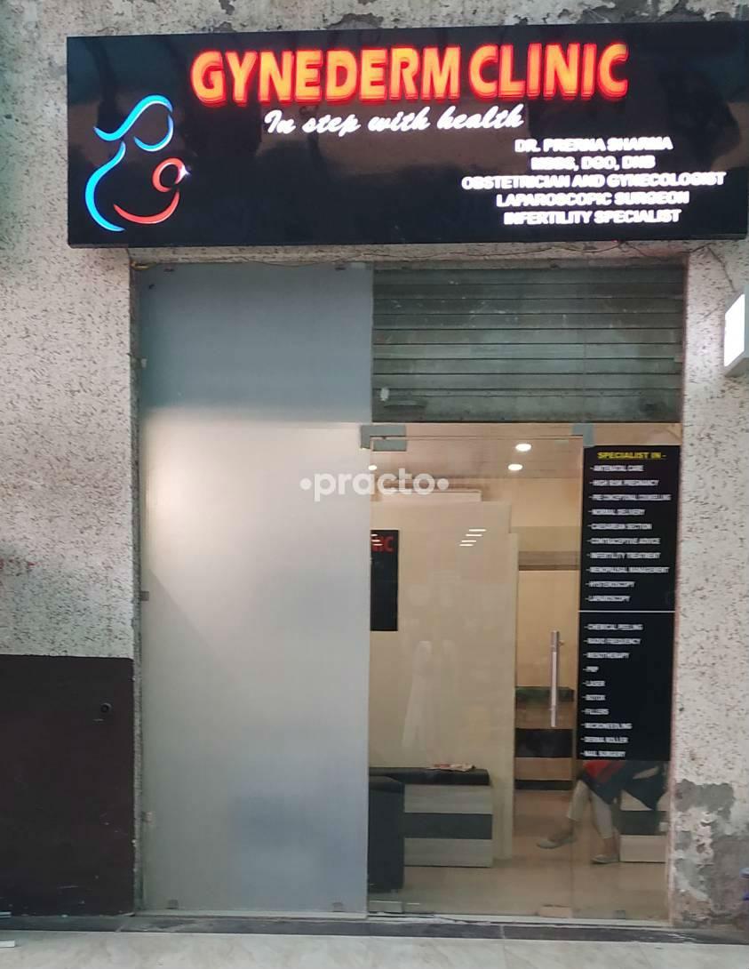 Main Entrance at Gynederm Clinic Sector 76 Noida