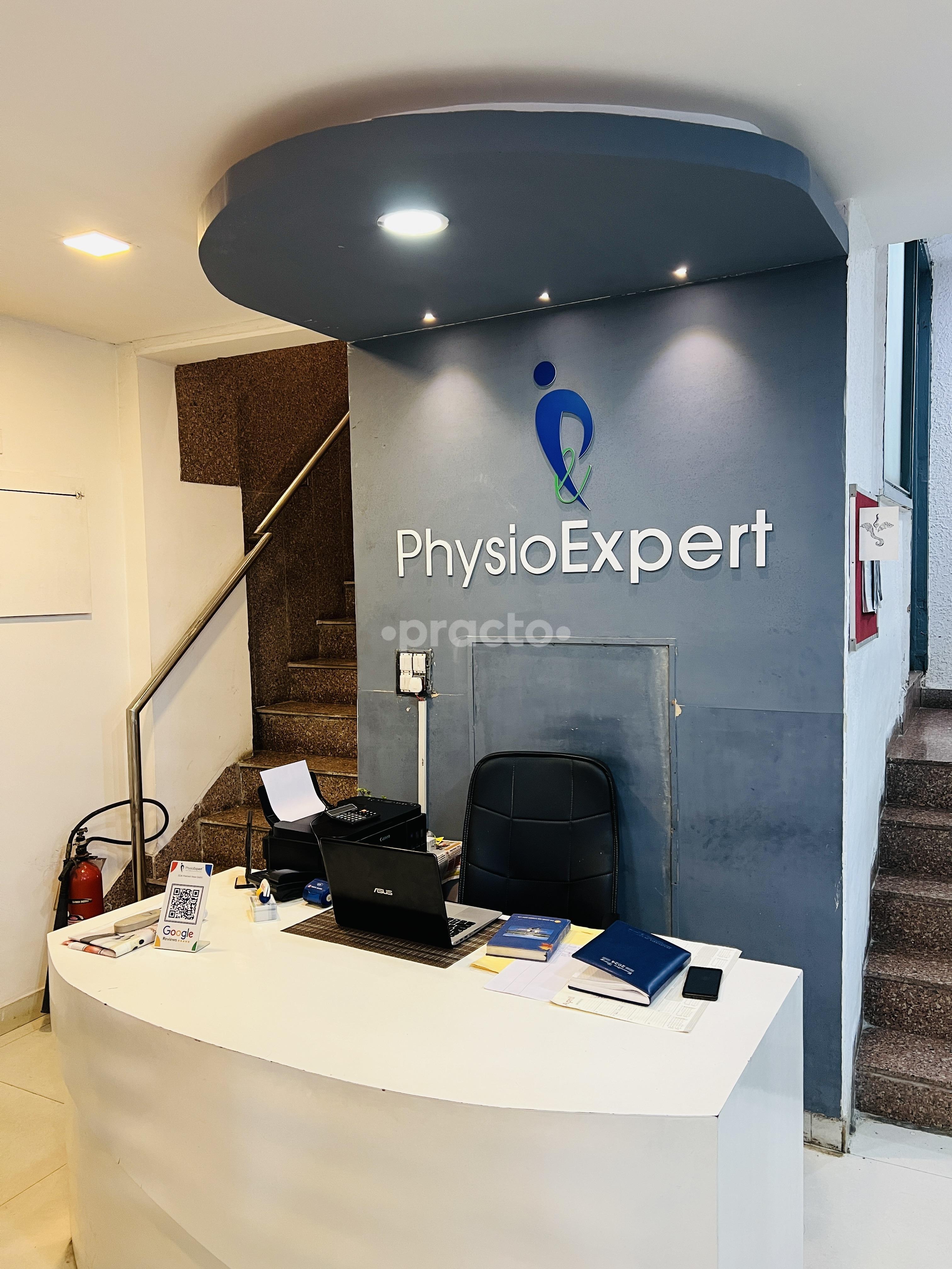 Reception Area at Physio Expert Safdarjung Development Area Delhi