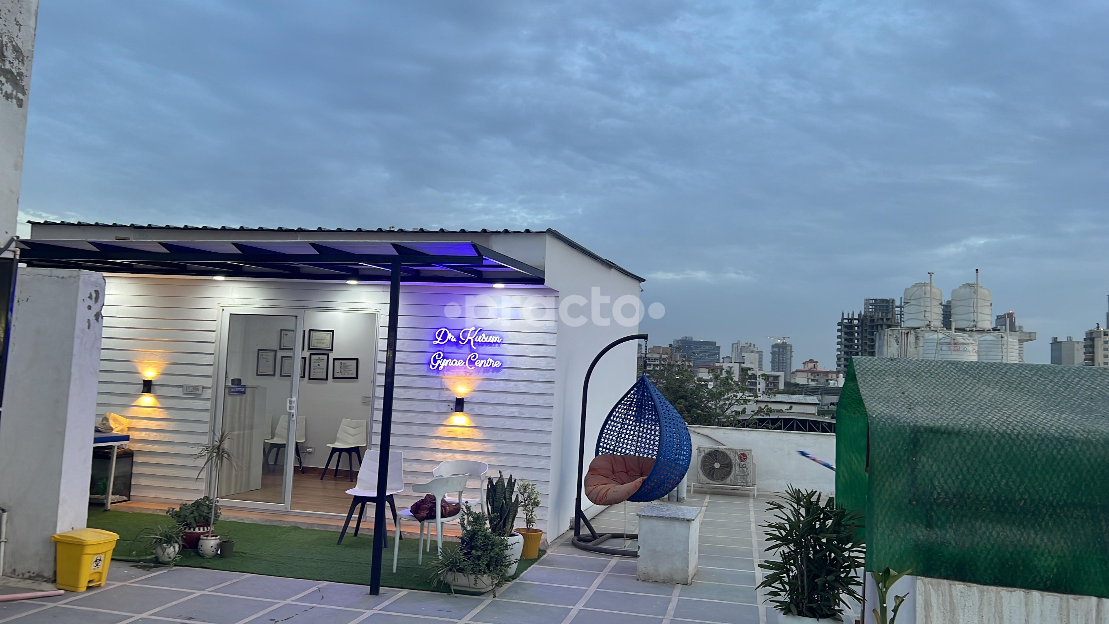 Outside Area at Dr. Kusum Gyne Centre Sushant Lok II Gurgaon