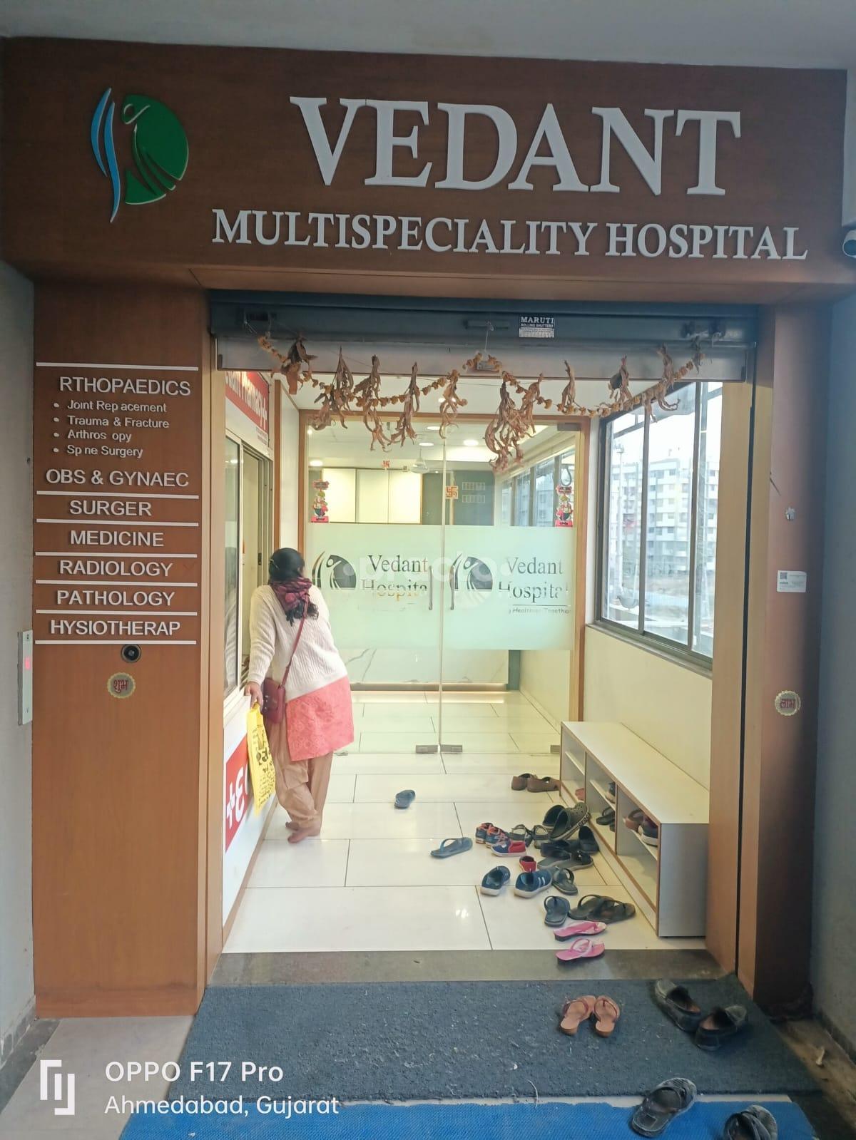Vedant Hospital Gota Ahmedabad