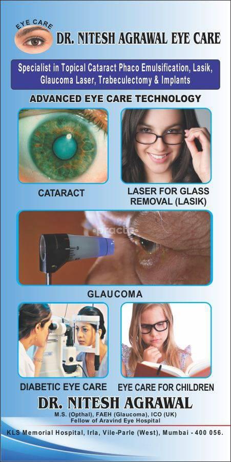 Dr. Nitesh Agrawal Eye Care Vileparle West Mumbai