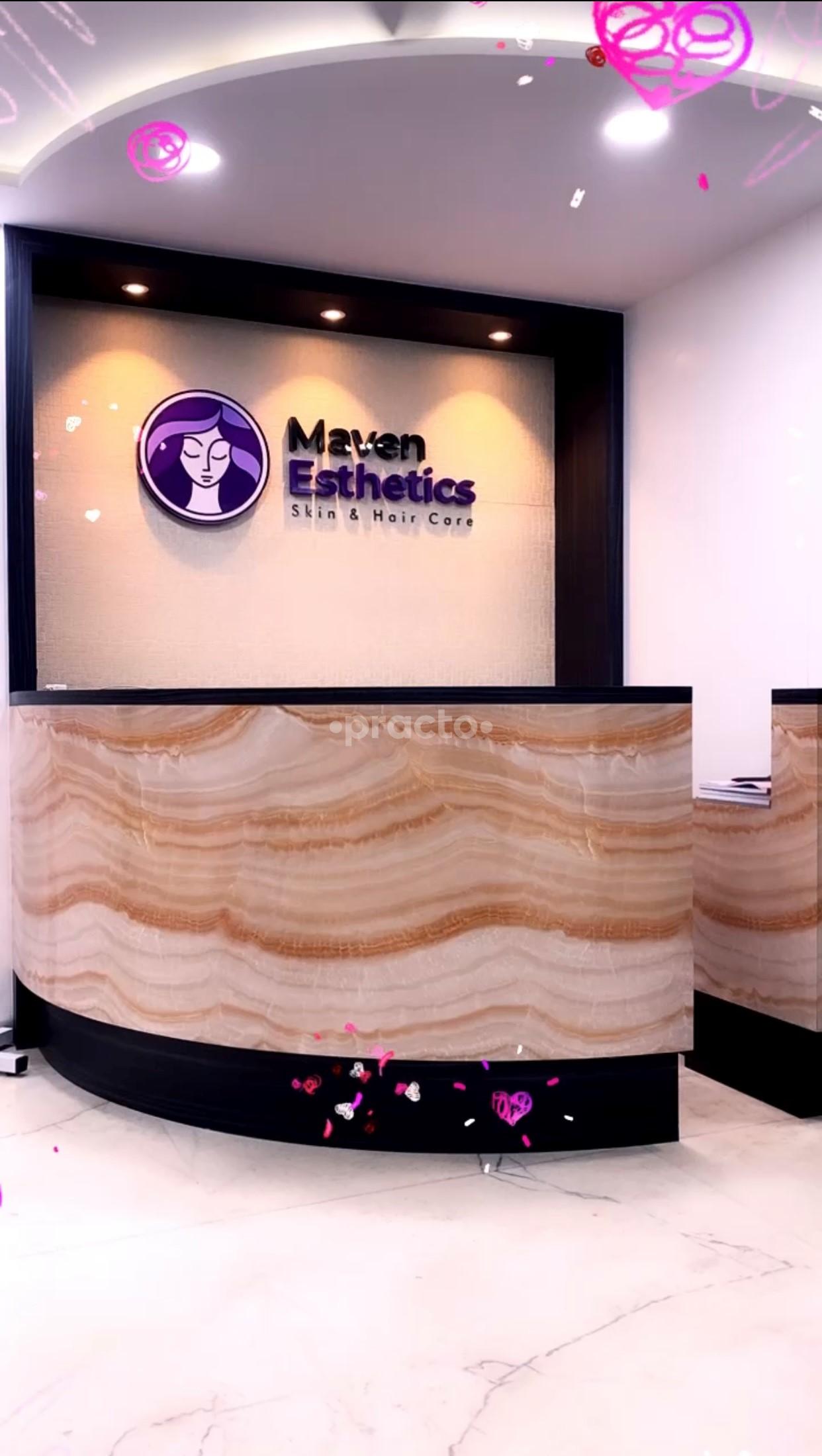 Reception Area at Maven Esthetics Versova Mumbai