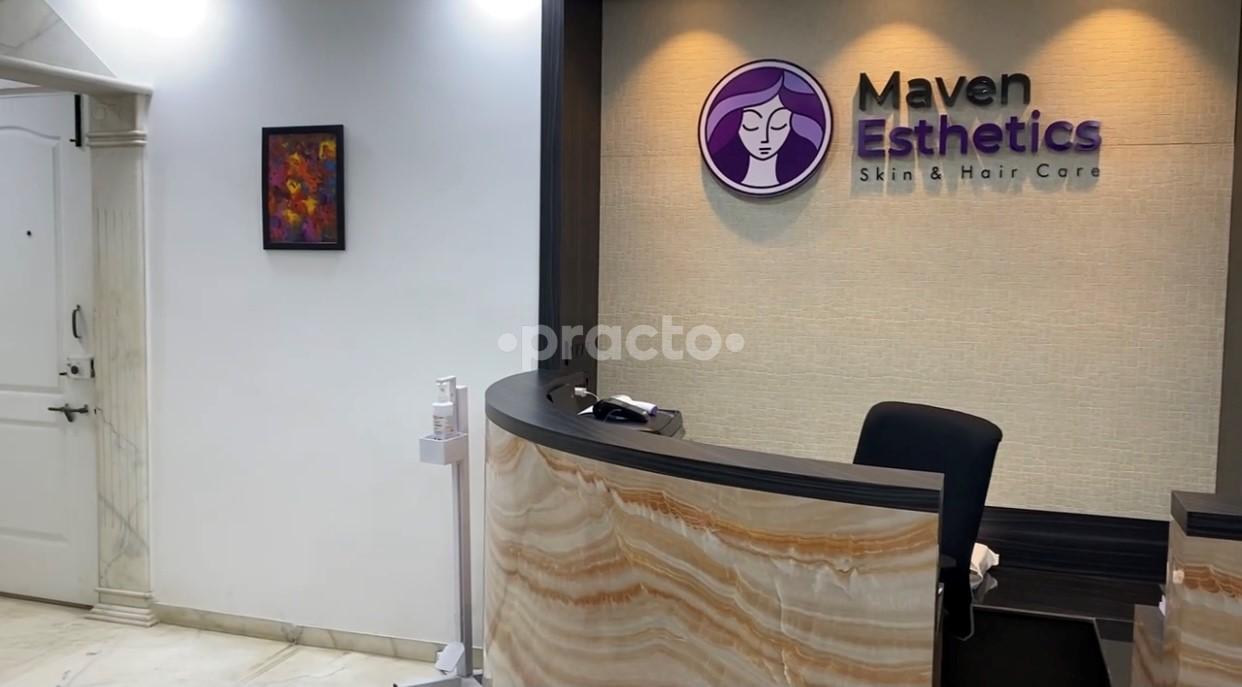 Reception Area at Maven Esthetics Versova Mumbai