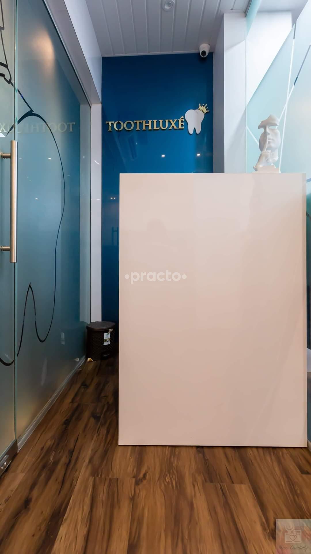 Reception Area at ToothLuxe Dental Lounge Lokhandwala Mumbai