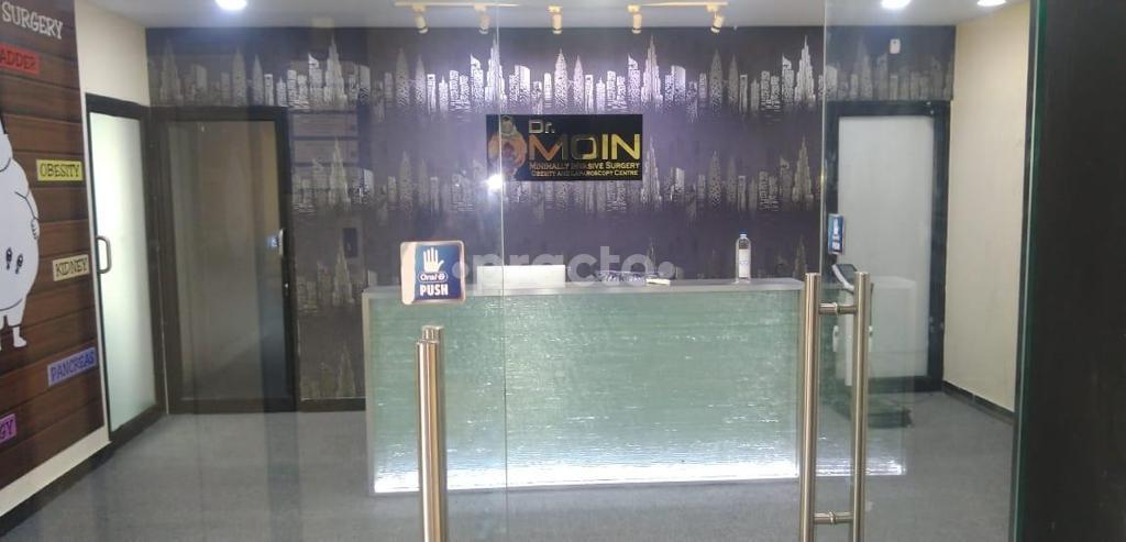 Entrance at Dr. Moin Minimally Invasive Surgery Obesity And Laparoscopy centre Frazer Town Bangalore