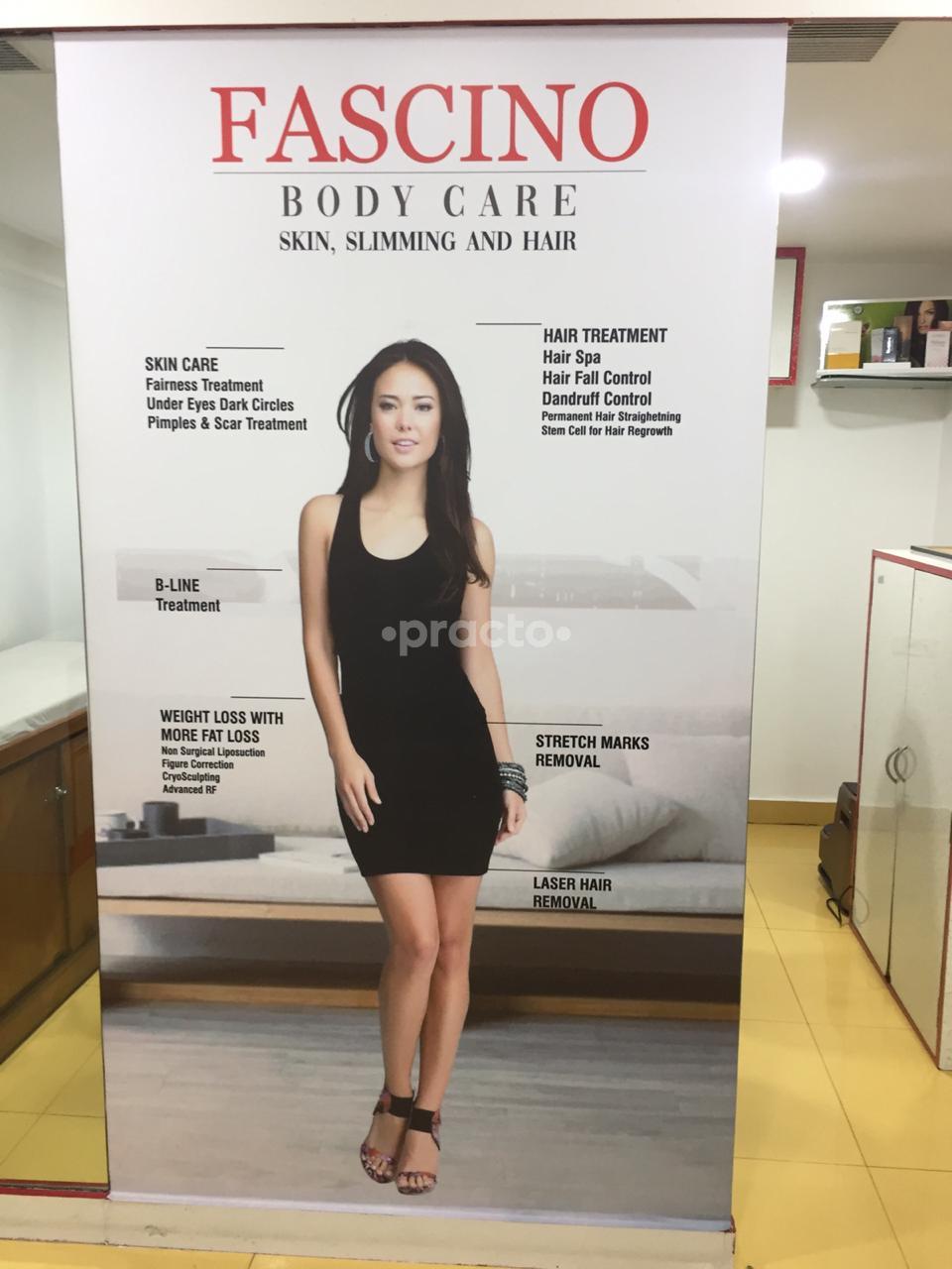 Reception at Fascino Body Care Himayat Nagar Hyderabad