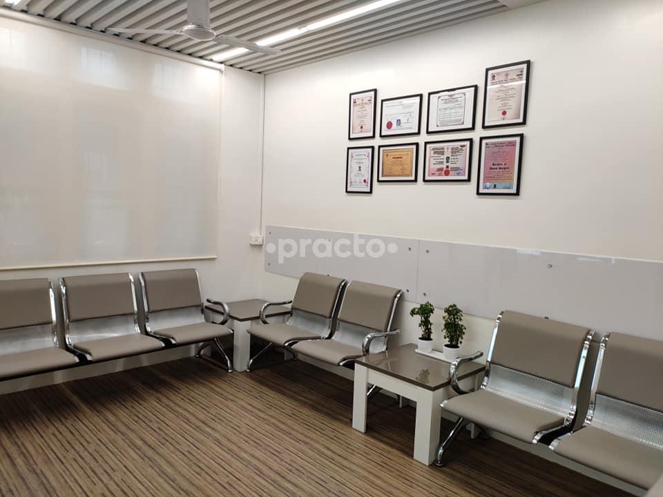 Reception Area at Oral and Facial Surgery Centre Canada Corner Nashik