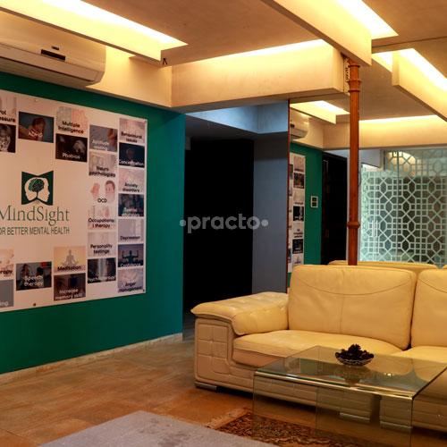 Waiting Area at Mindsight Clinic Kandivali Mumbai