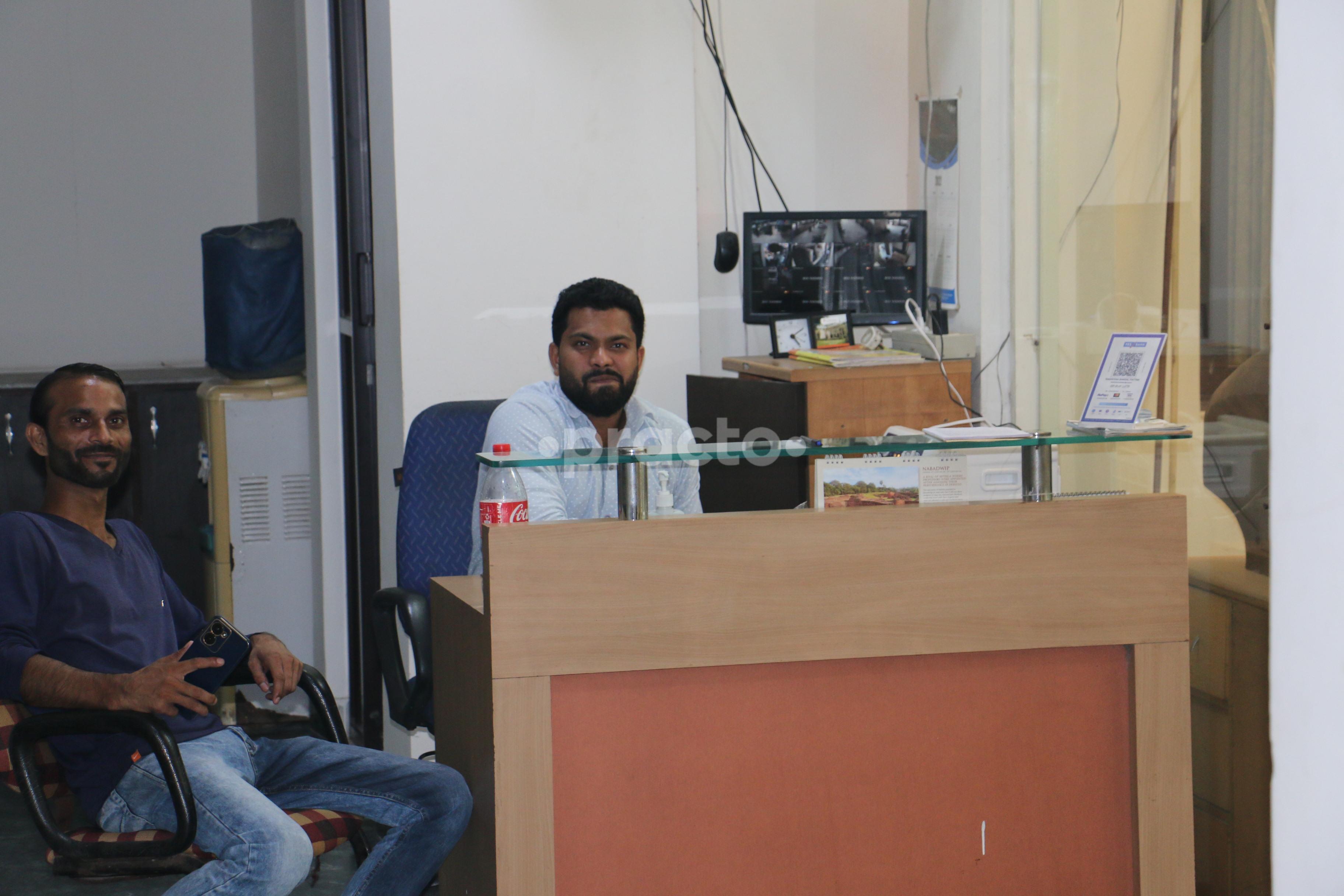 Reception Area at Aura Adult & Child Eye Care Vasant Kunj Delhi