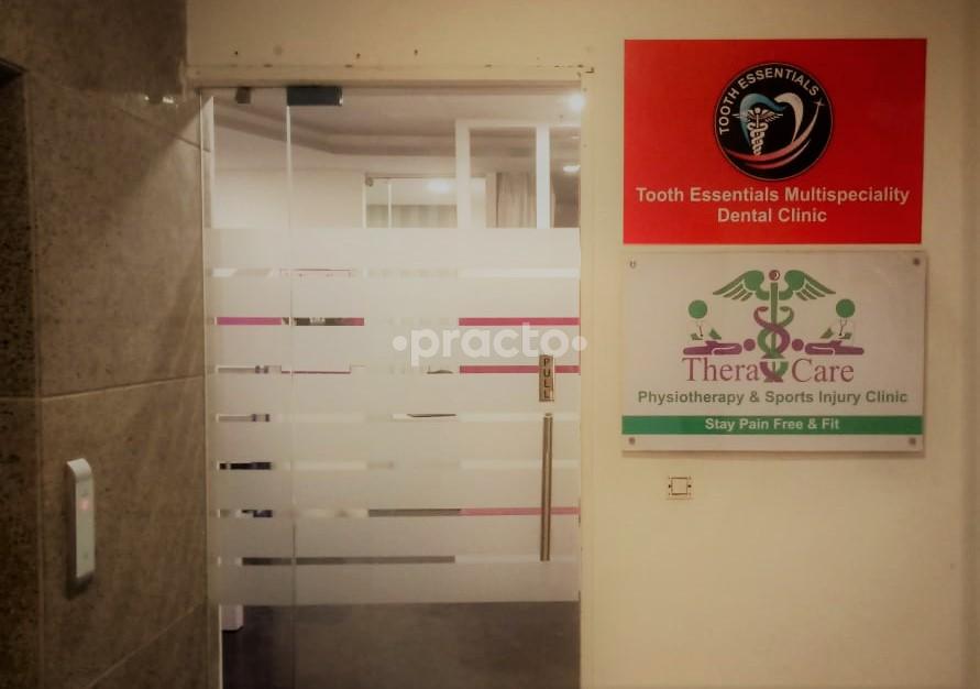 Entrance at Tooth Essentials Multispeciality Dental Clinic DLF Phase I Gurgaon