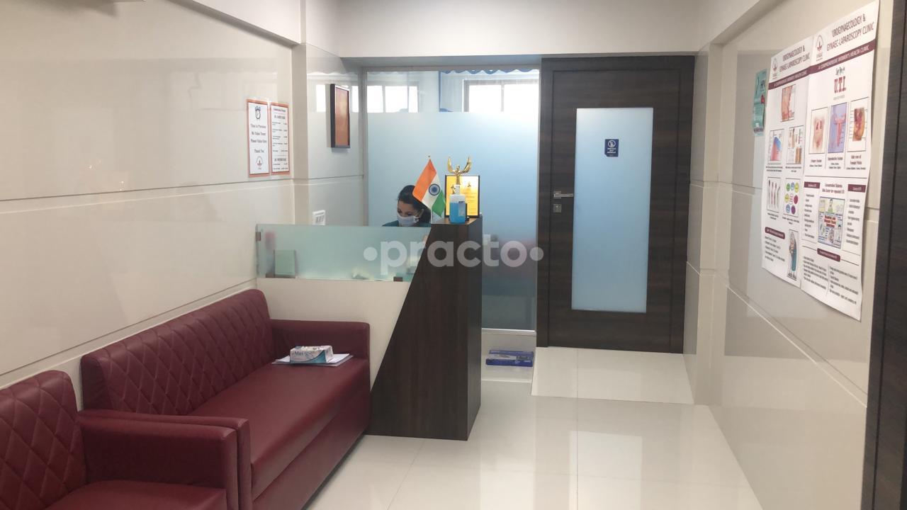 Reception Area at Urogynaecology & Gynaec Laparoscopy Clinic Goregaon West Mumbai