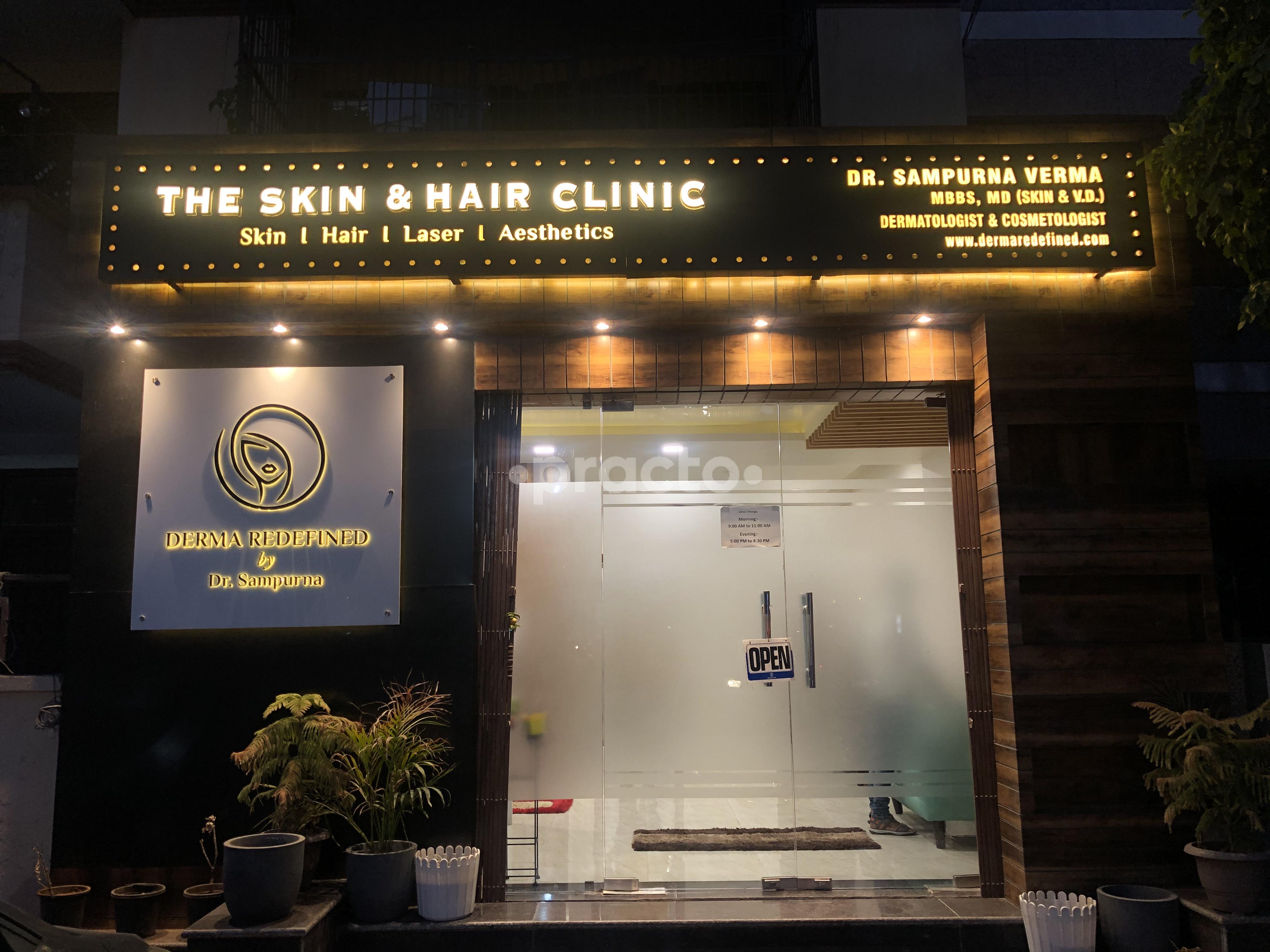 Entrance at Derma Redefined Ramprastha Colony Ghaziabad