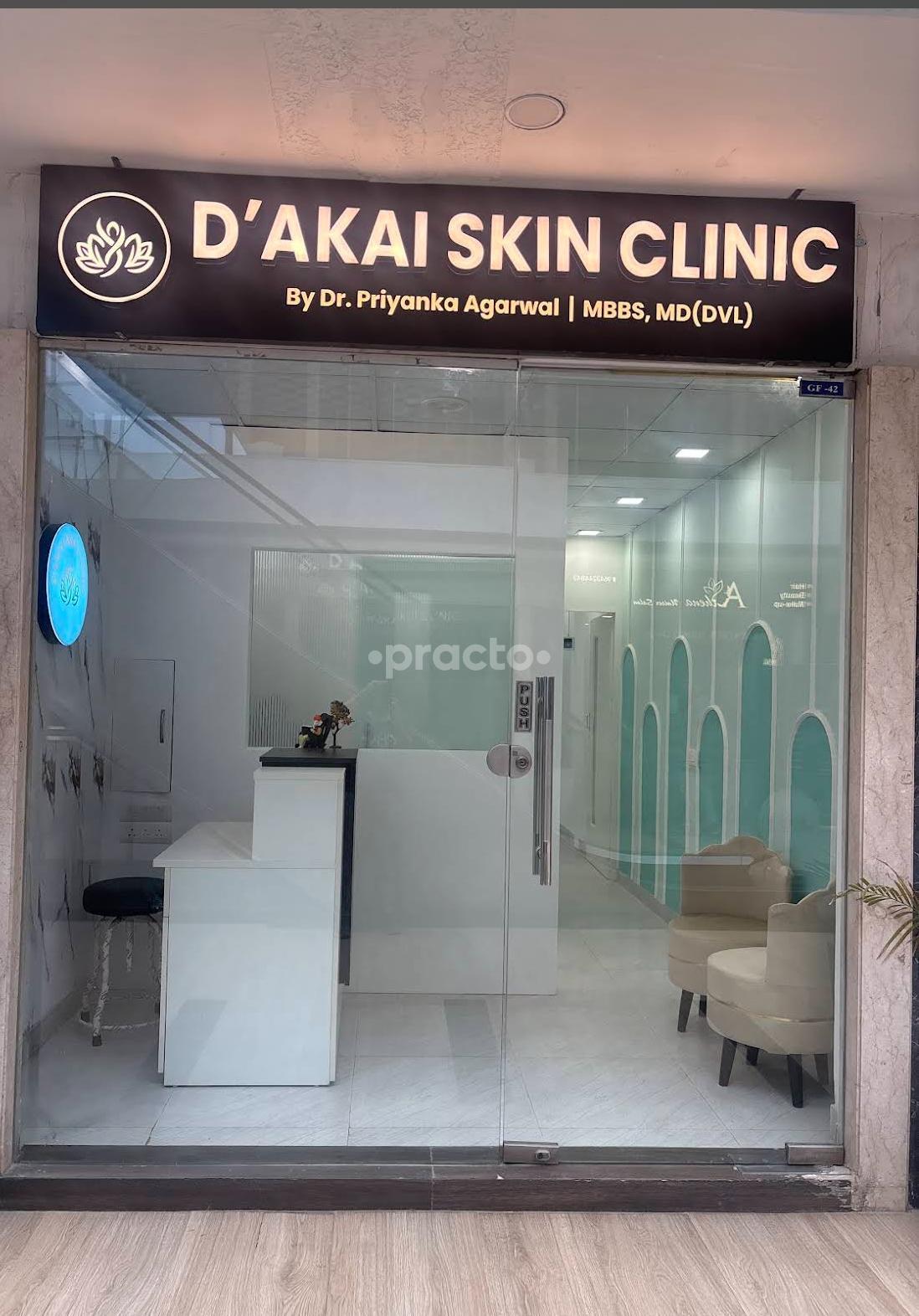 Reception Area at D' Akai Skin Clinic Palam Vihar Gurgaon