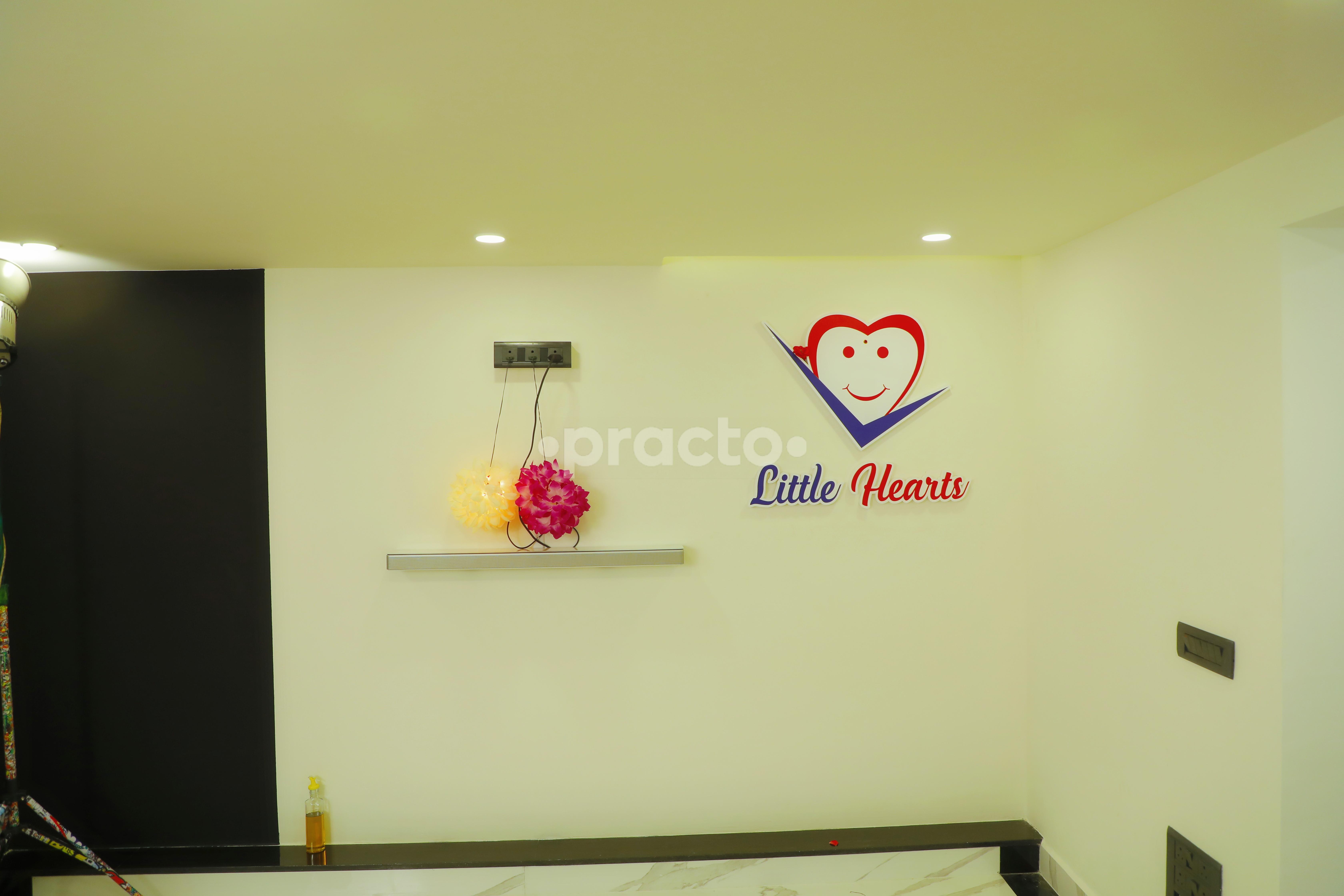 Reception Area at Little Hearts Children Clinic Mahalakshmi Layout Bangalore