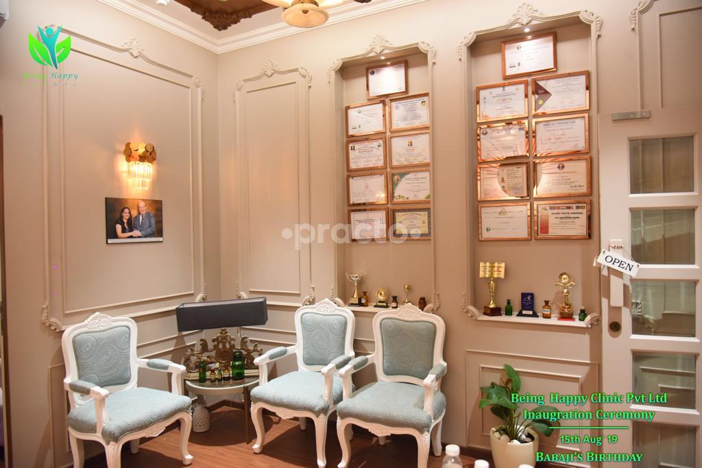 Waiting Area at Being Happy Clinic Wakad Pune