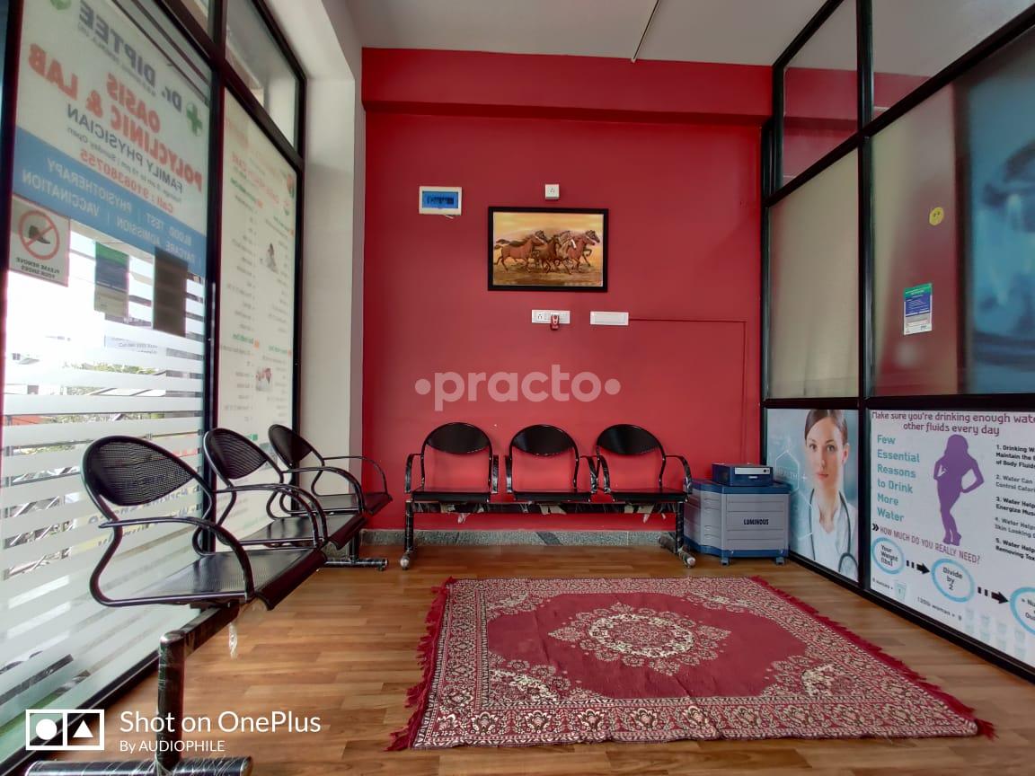 Waiting Area at Oasis Health Care Bannerghatta Road Bangalore