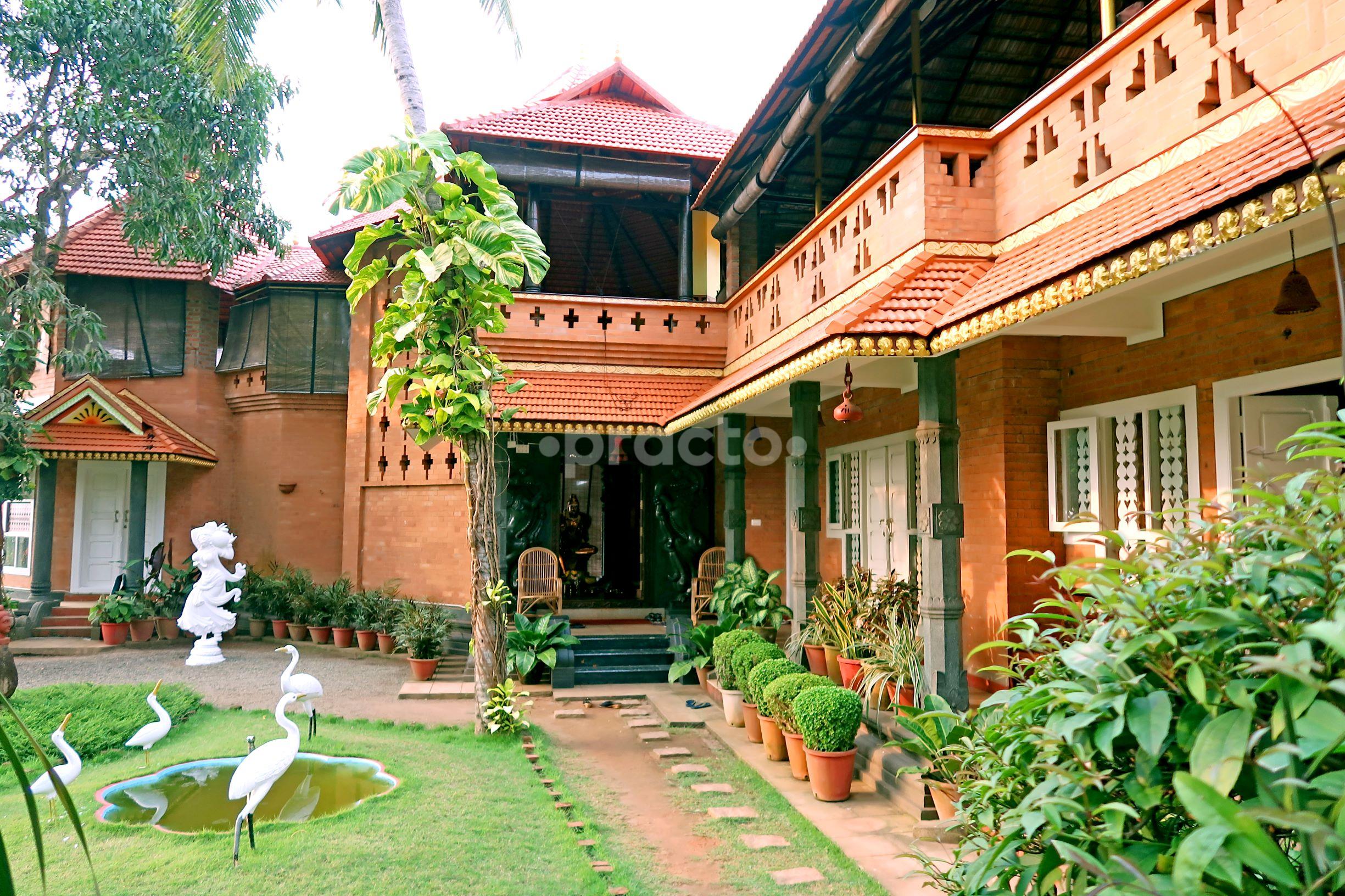 Entrance at Sivasoorya Ayurveda Healing Ashram Pachallur Thiruvananthapuram