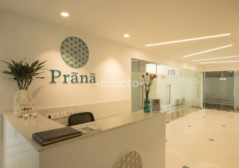 Reception Area at Prana Centre for Integrative Medicine DLF Phase V Gurgaon