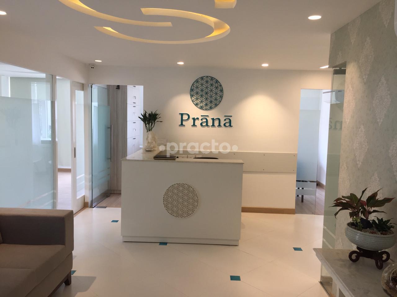 Reception Area at Prana Centre for Integrative Medicine DLF Phase V Gurgaon