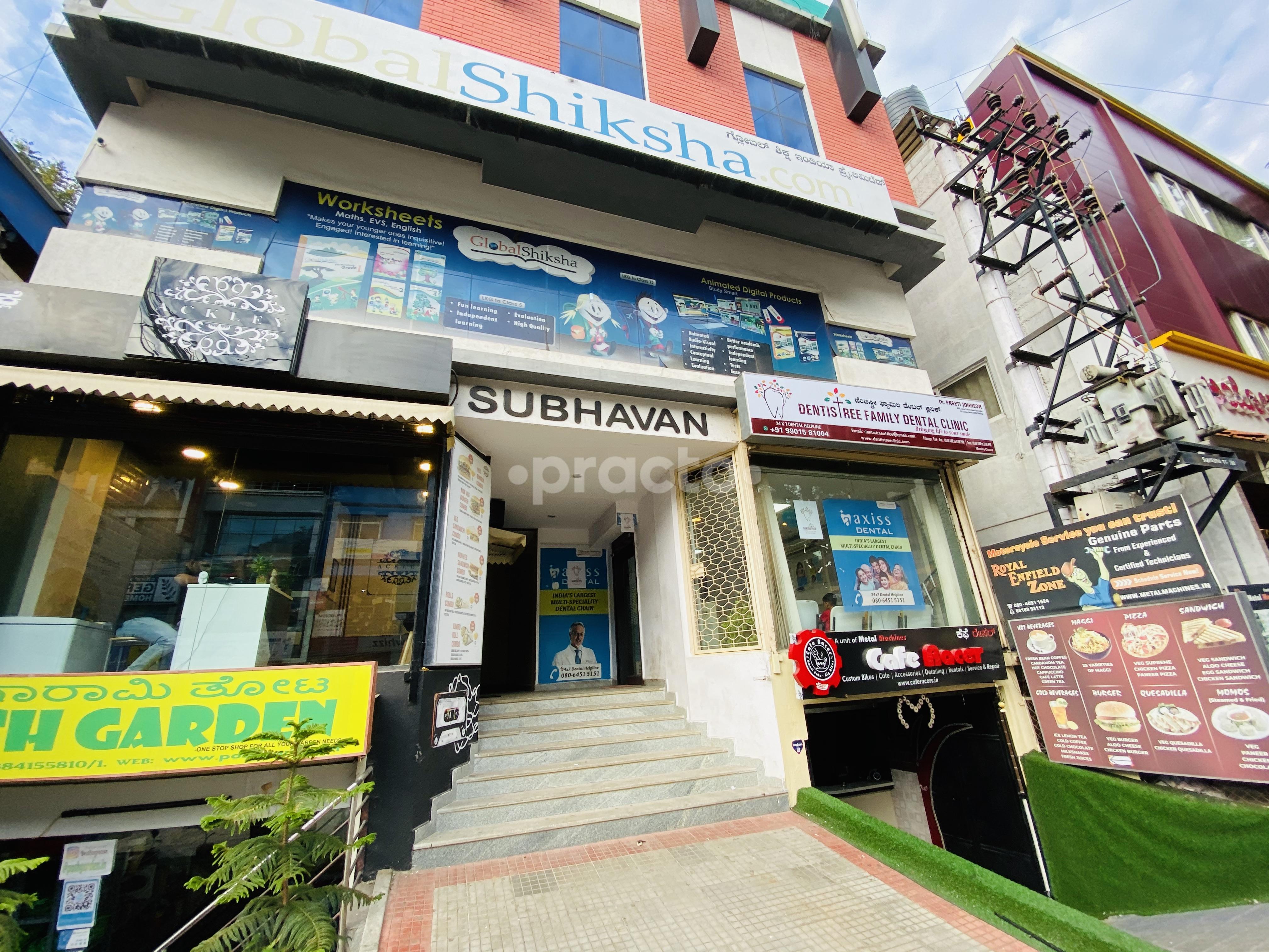 Outside Area at Dentistree Family Dental Clinic Jeevanbhimanagar Bangalore