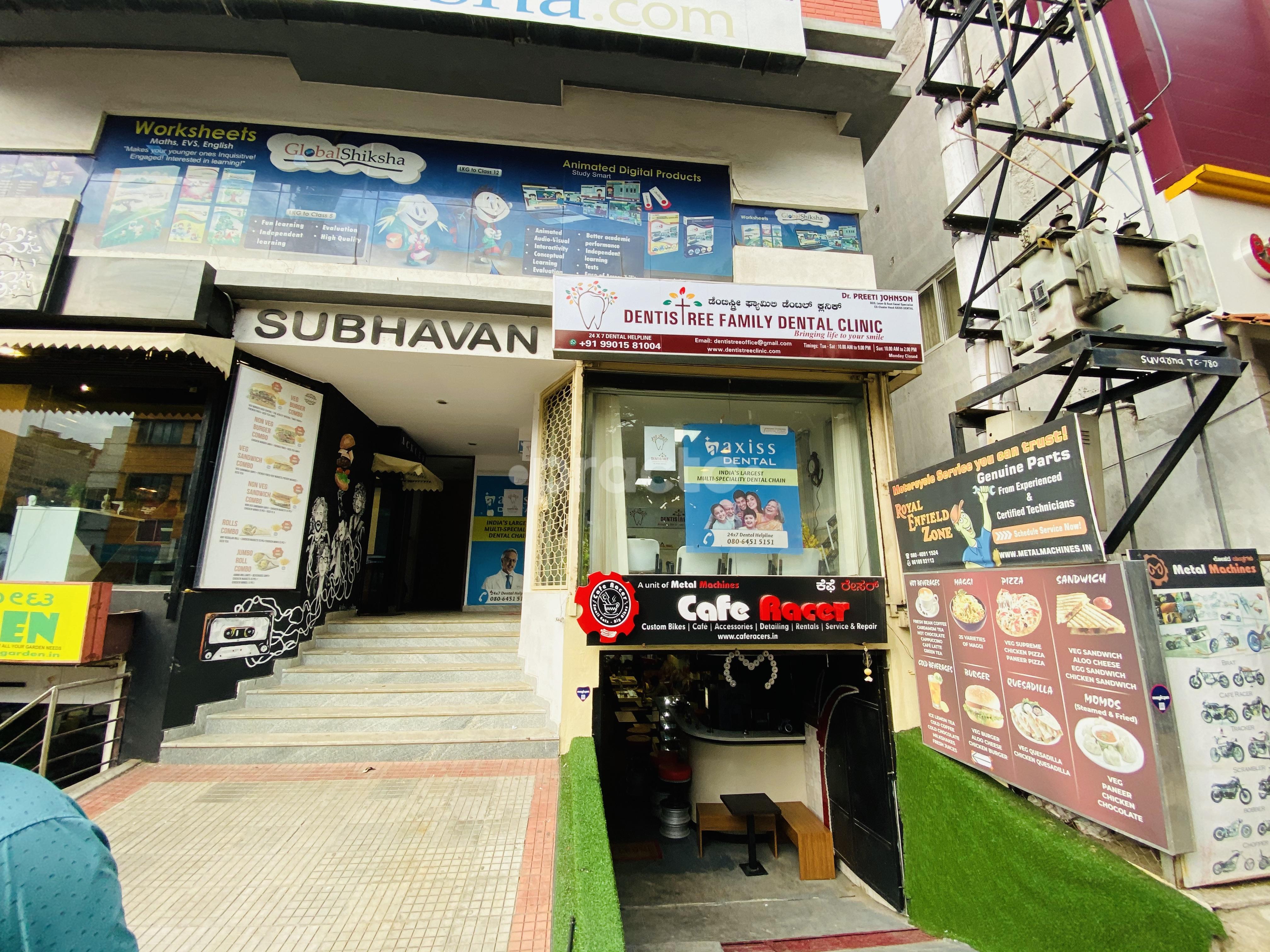 Outside Area at Dentistree Family Dental Clinic Jeevanbhimanagar Bangalore