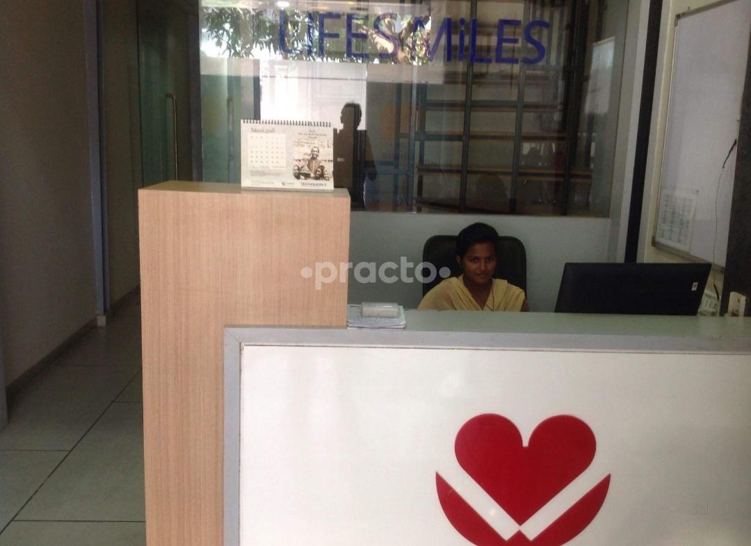 Reception Area at Life Smiles Dental Clinic Andheri East Mumbai
