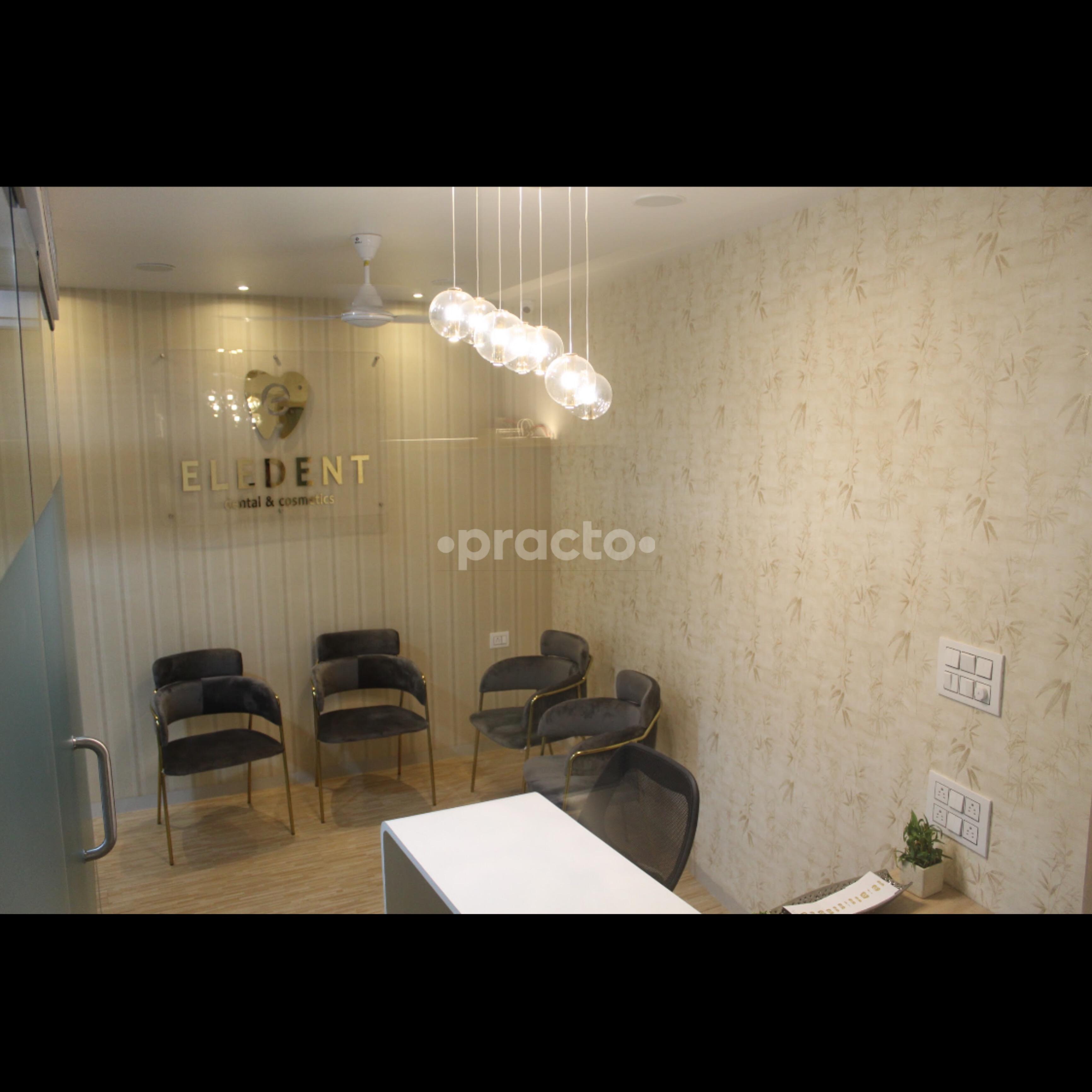 Reception Area at Eledent Dental & Cosmetics Balewadi Pune