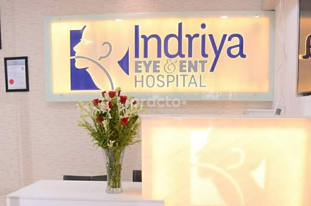 Reception Area at Indriya Eye & ENT Hospital Ramdaspeth Nagpur