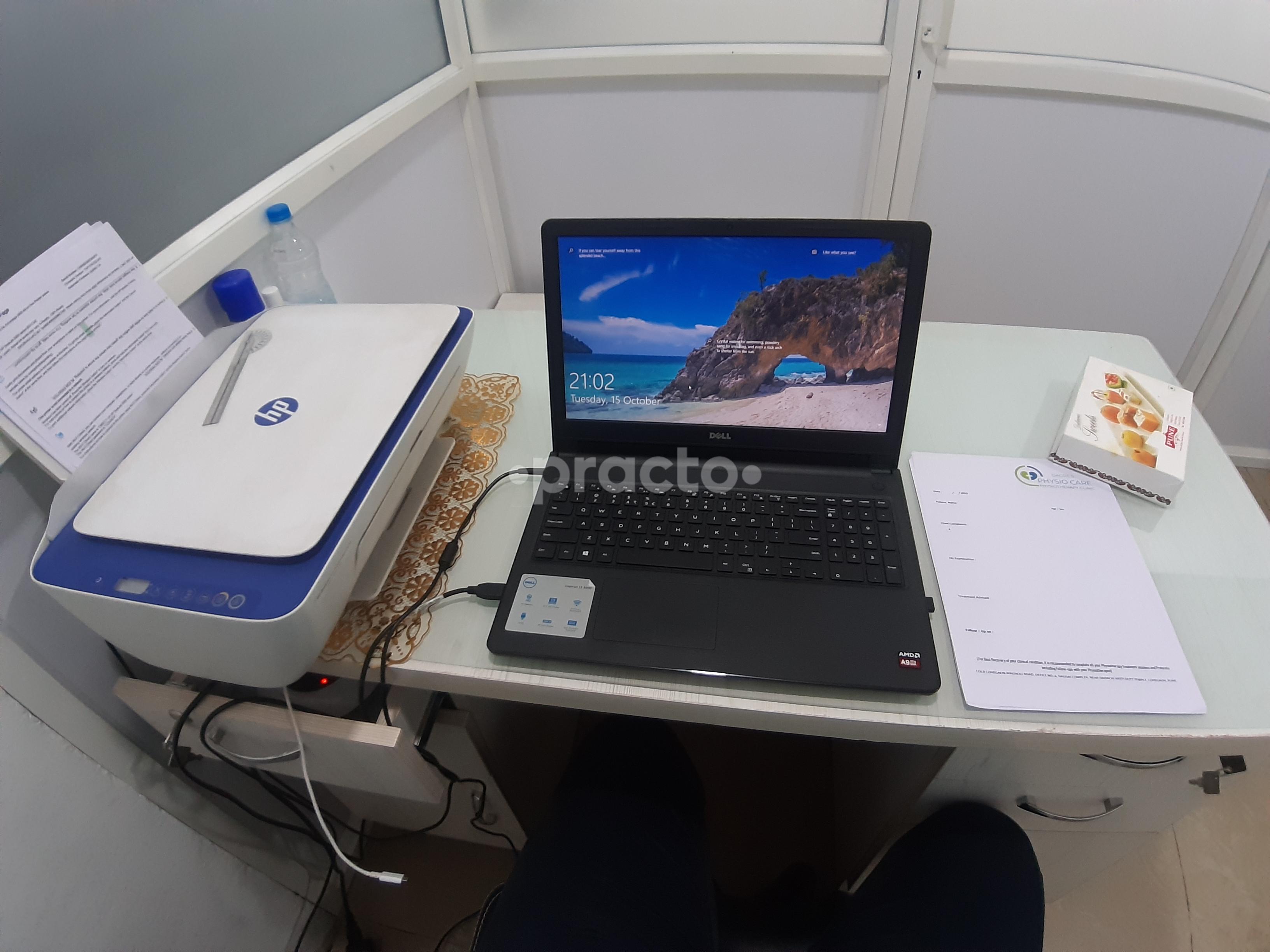 Consultation Room at Physio Care Clinic Lohegaon Pune