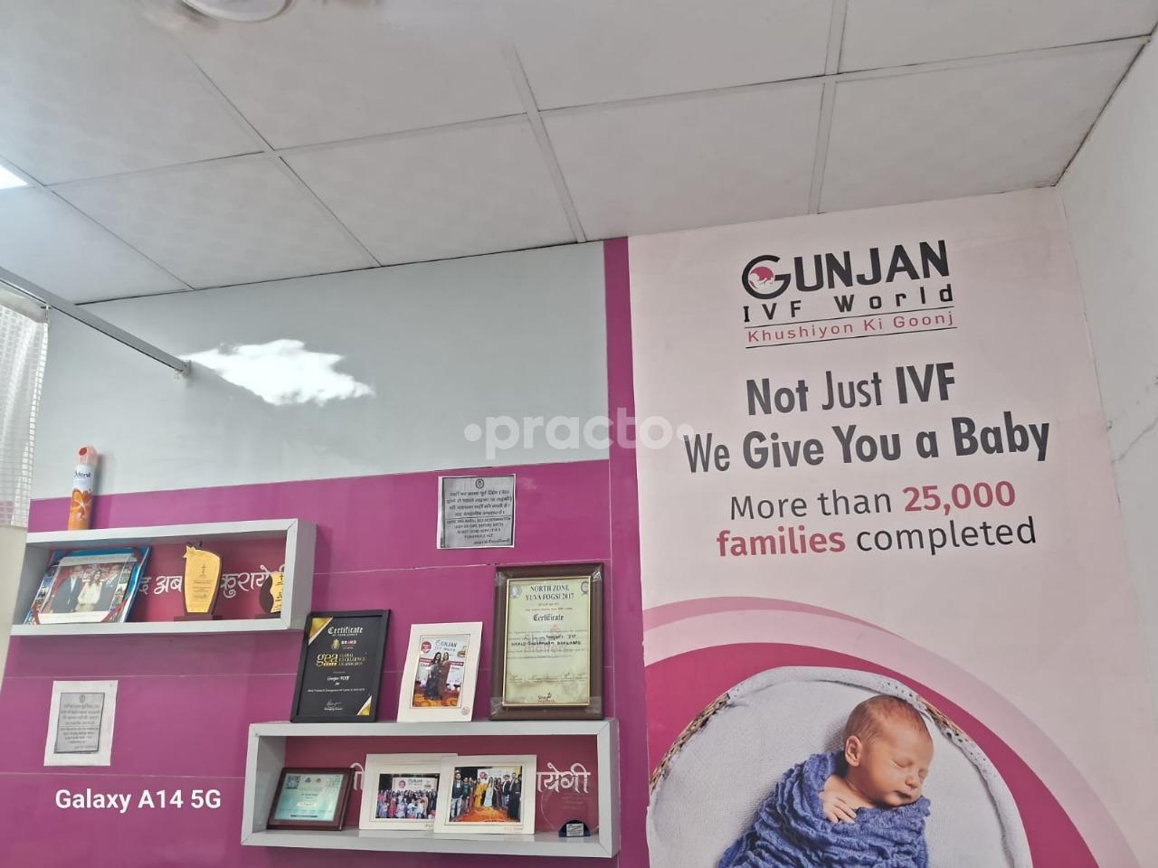 Reception Area at Gunjan IVF World W. K. Road Meerut