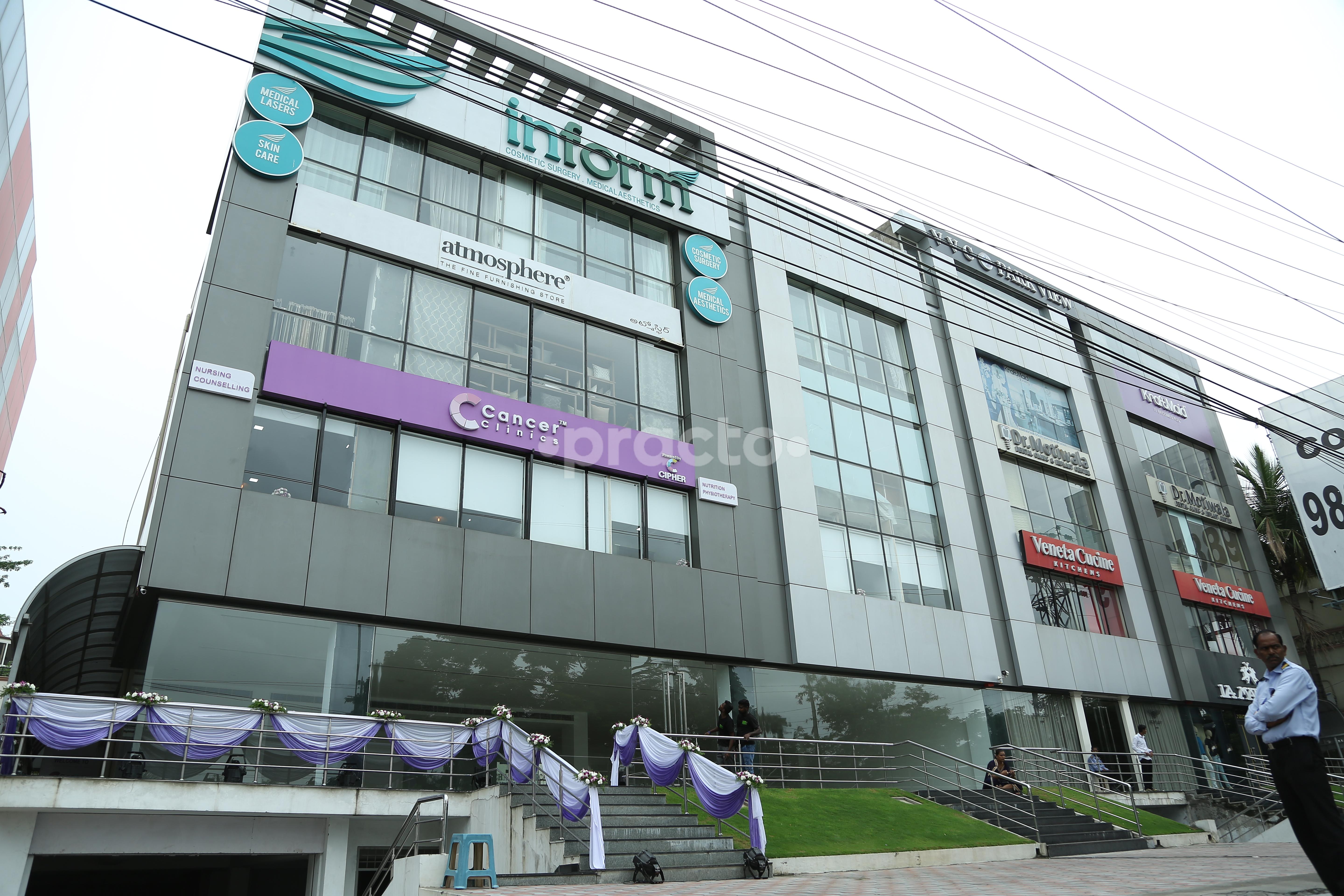 Outside Area at Cancer Clinics Jubilee Hills Hyderabad